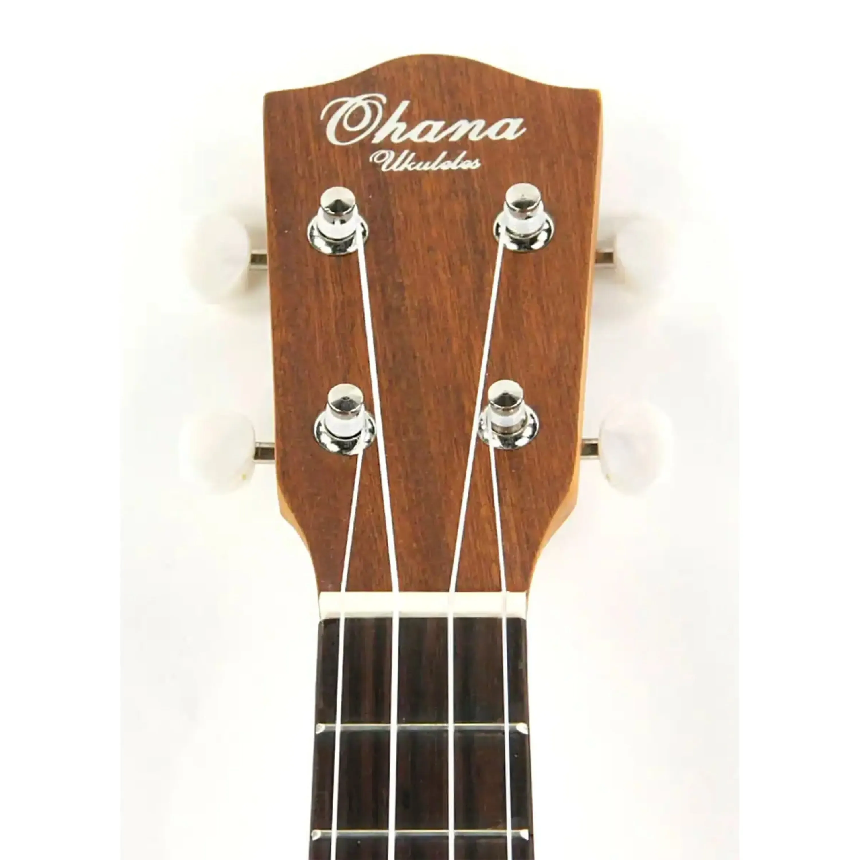 Ohana SK-22 Solid Spruce Top 22 Series Soprano Ukulele - Image 4