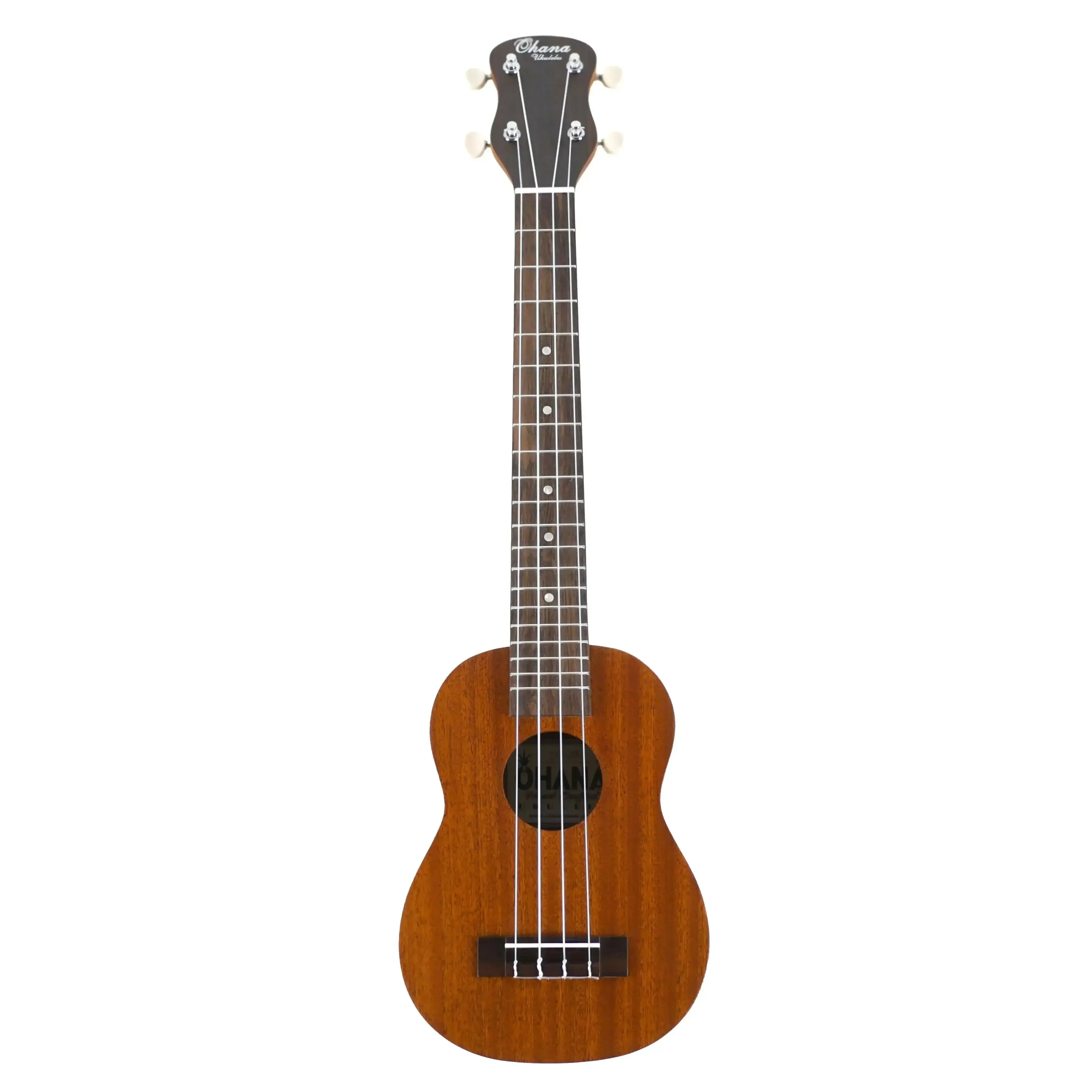 Ohana SK-30L Solid Mahogany Longneck Soprano Ukulele - Image 4