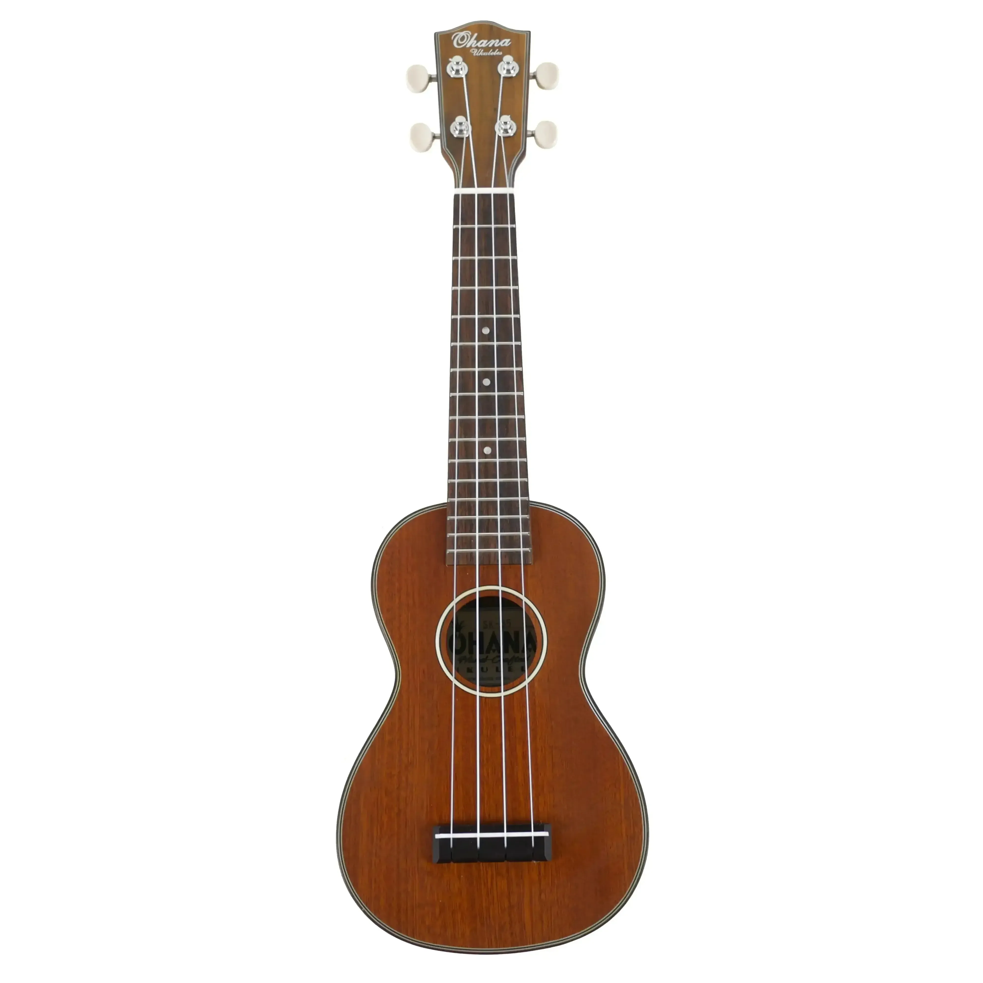Ohana SK-35 Solid Mahogany Soprano Ukulele - Image 4