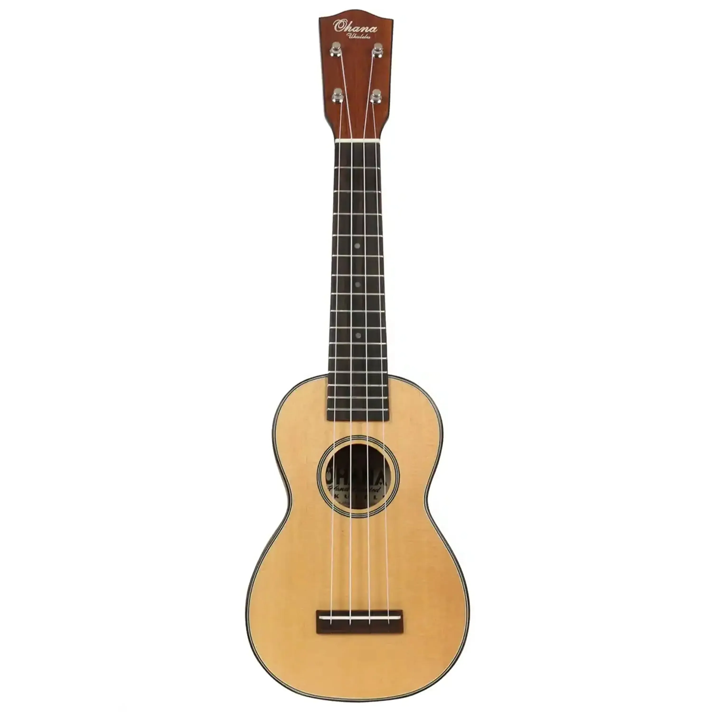 Ohana SK-75 Solid Spruce & Mahogany Soprano Ukulele