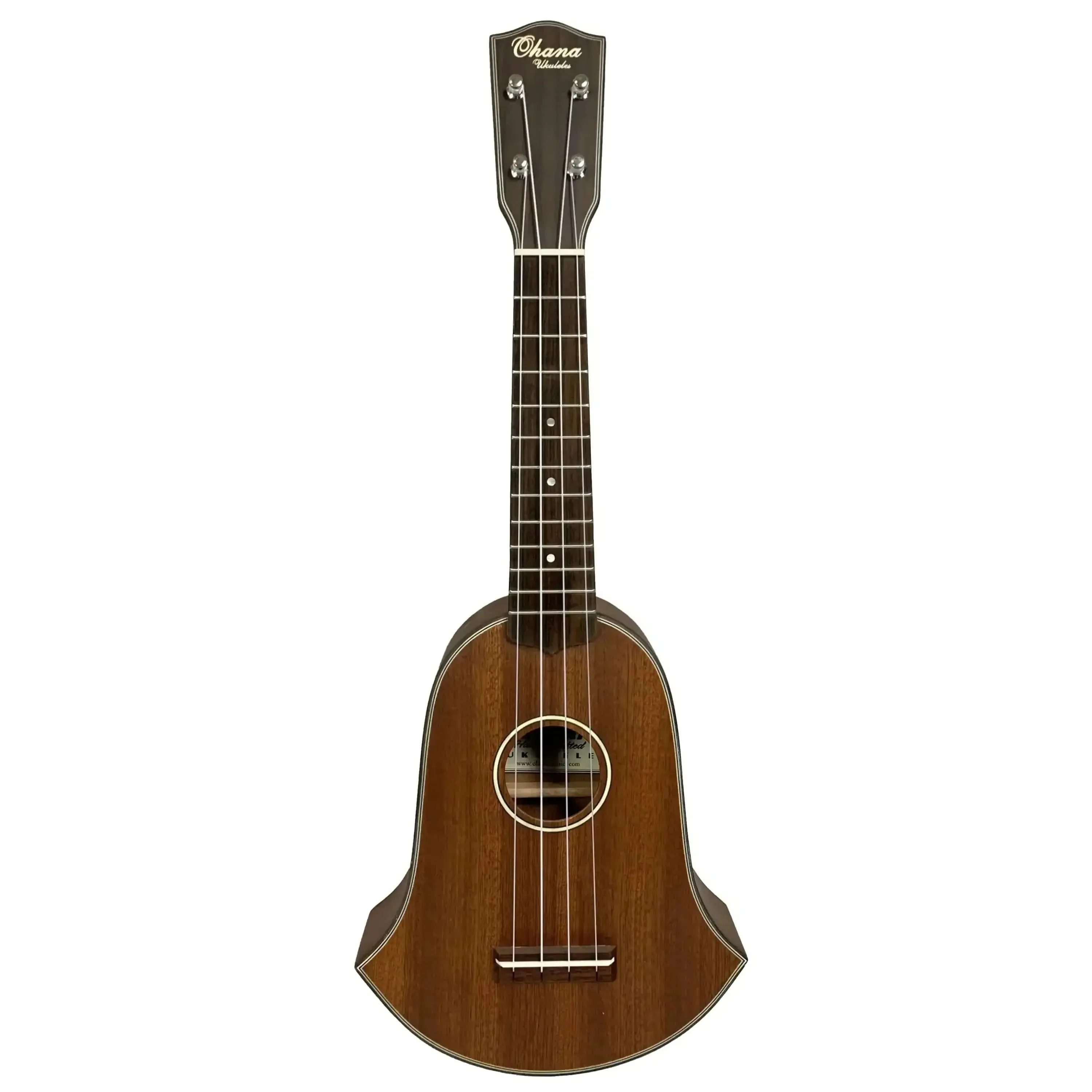 Ohana SKB-35 Vintage Line Bell Shaped Soprano Ukulele - Image 3