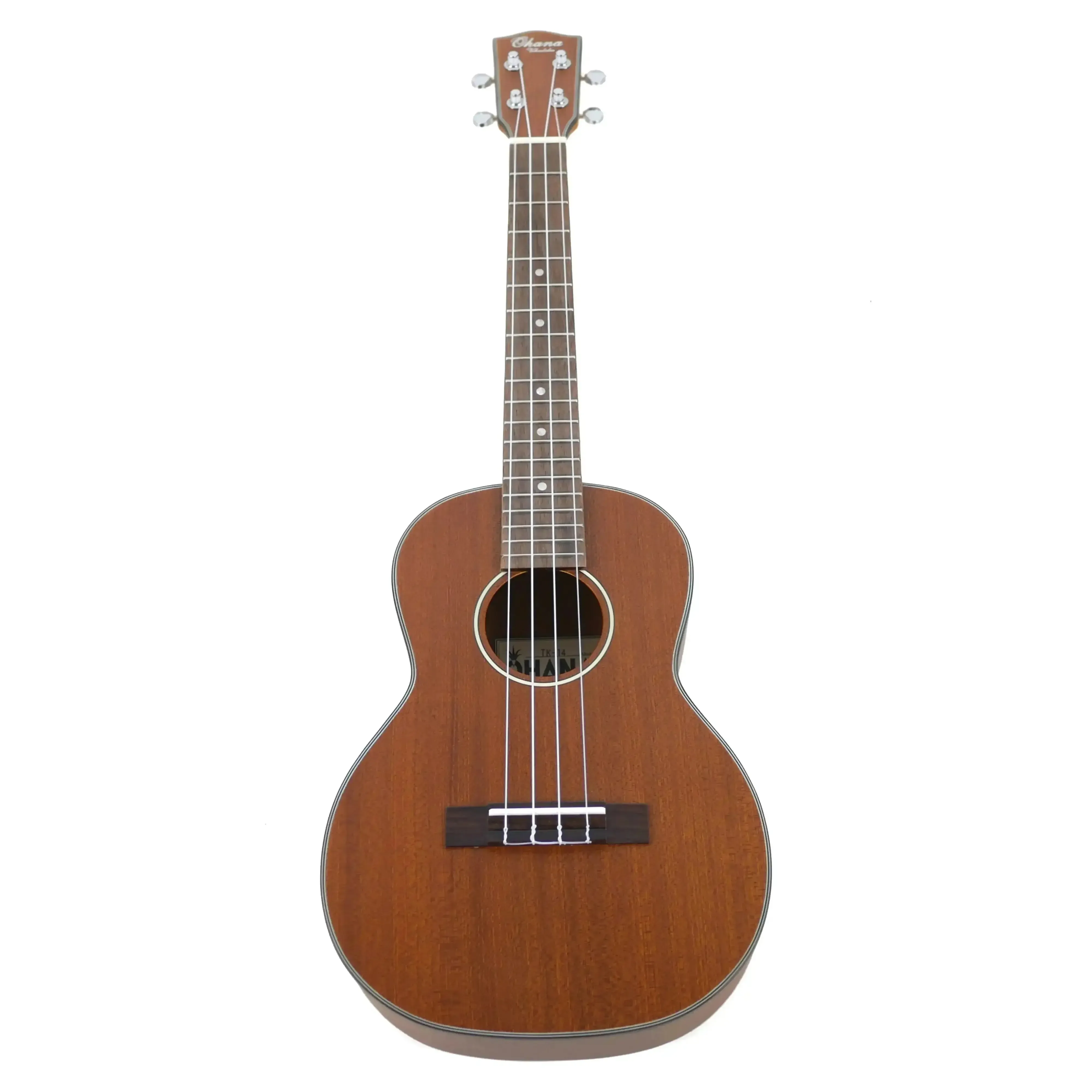 Ohana TK-14 Mahogany Tenor Ukulele - Image 4