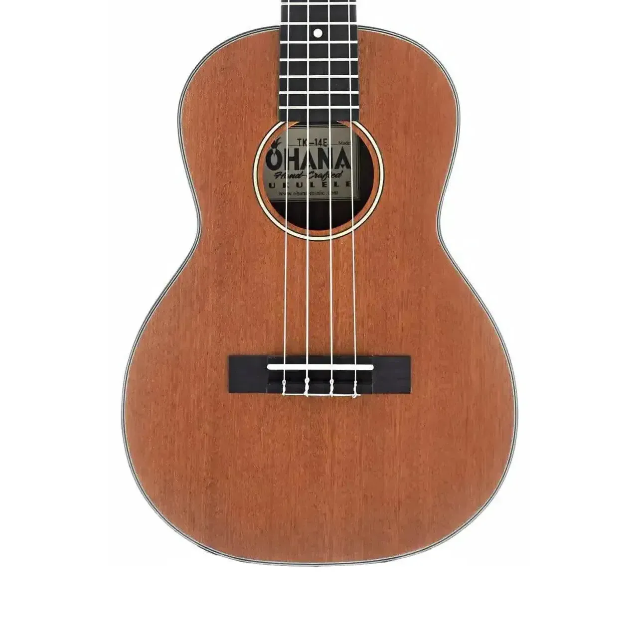 Ohana TK-14E Mahogany Tenor Ukulele w/ Pickup