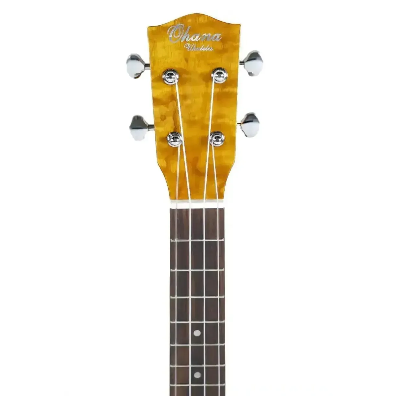 Ohana TK-15WG Willow Wood Tenor Ukulele - Image 5