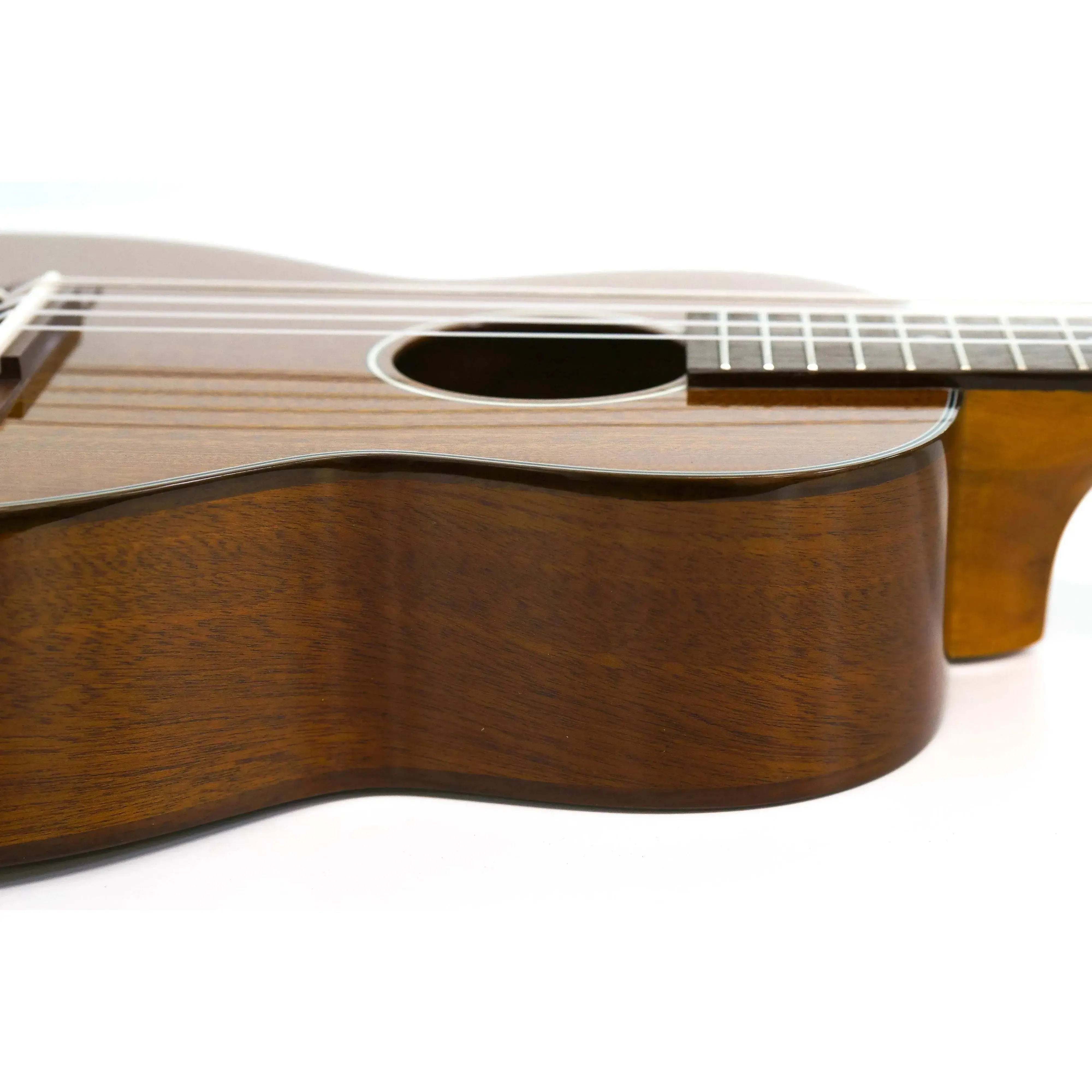 Ohana TK-35G-5 5 String Solid Mahogany Tenor Ukulele - Image 3
