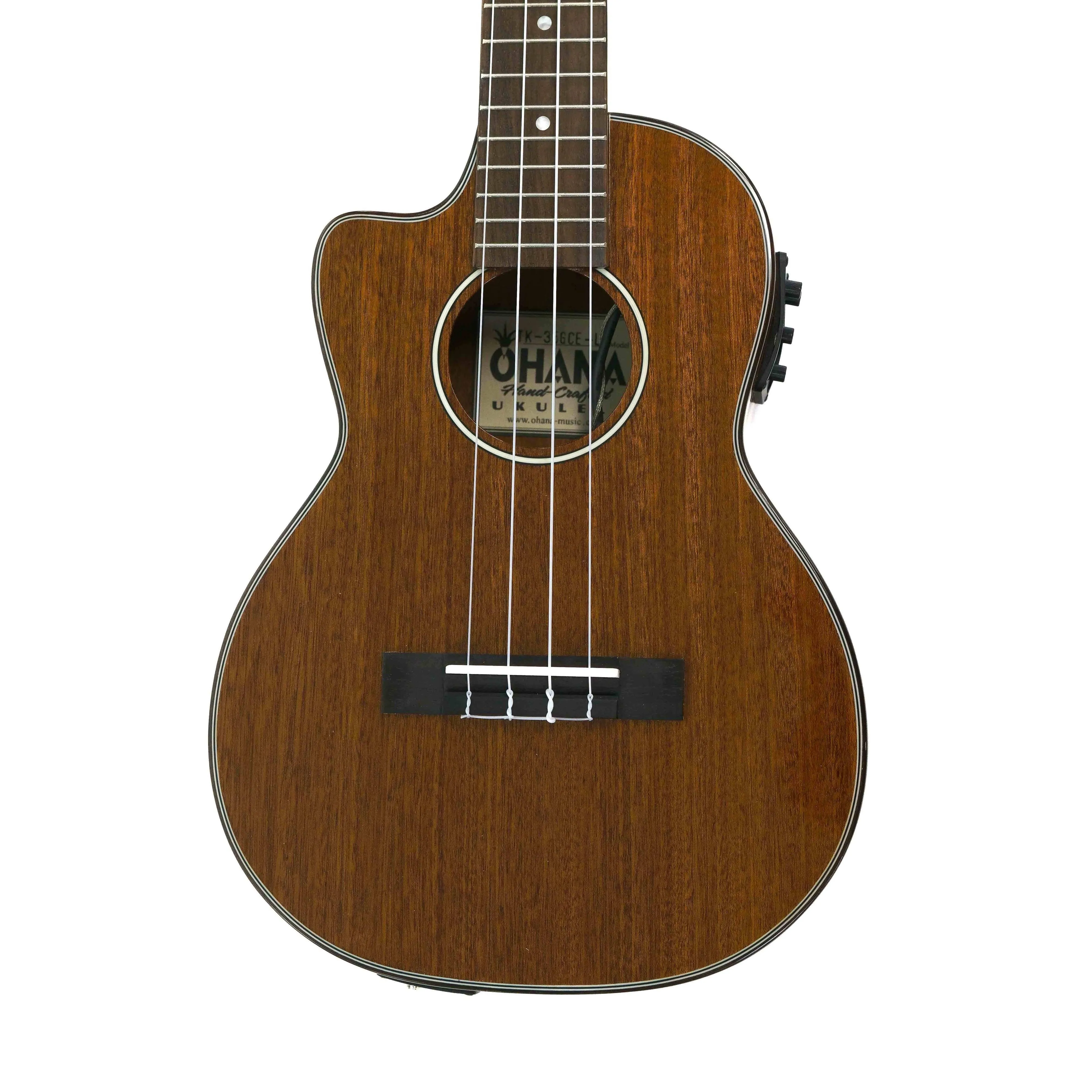 Ohana TK-35GCE-LH Left Handed Tenor Ukulele