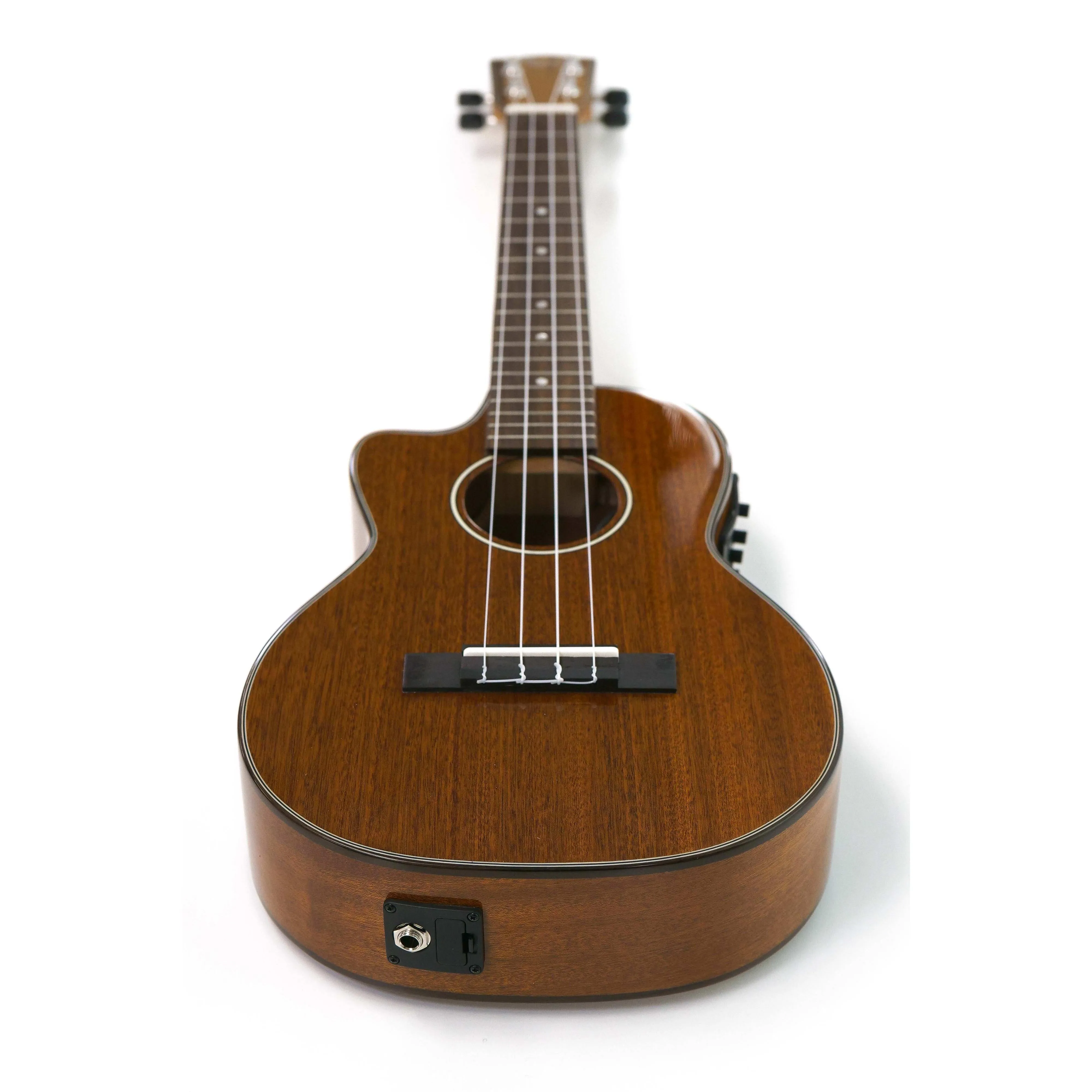 Ohana TK-35GCE-LH Left Handed Tenor Ukulele - Image 4