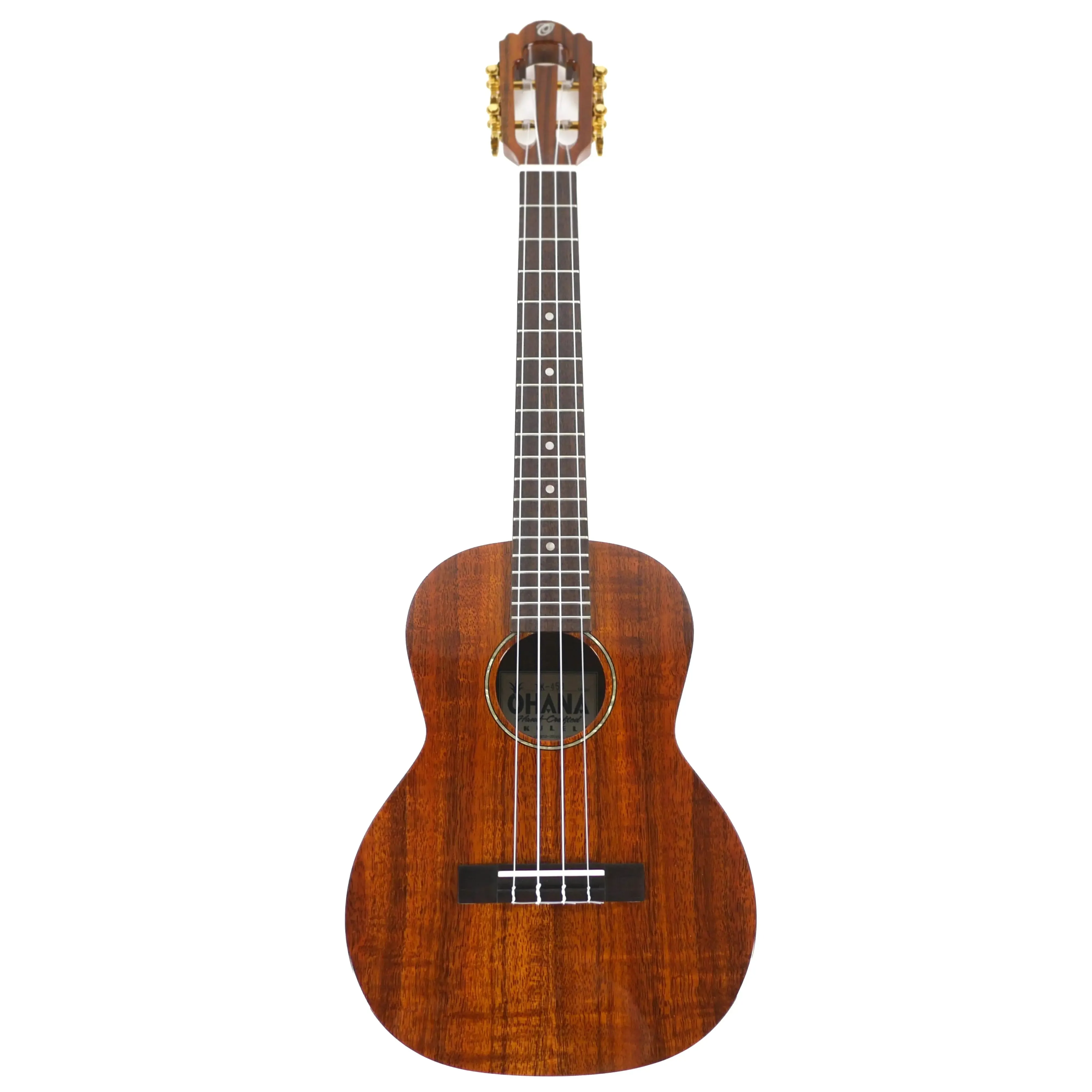 Ohana TK-450 Limited Edition Premium Solid Koa Tenor Ukulele - Image 4