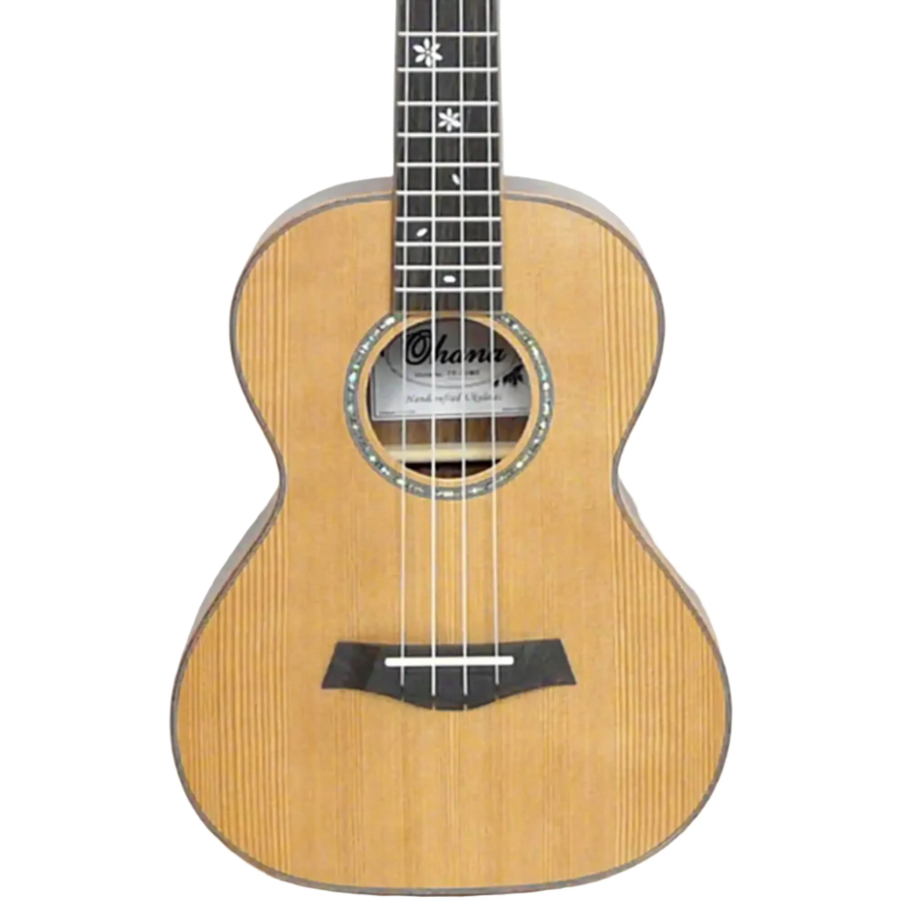 Ohana TK-50ME Cedar Top & Macassar Ebony Tenor Ukulele