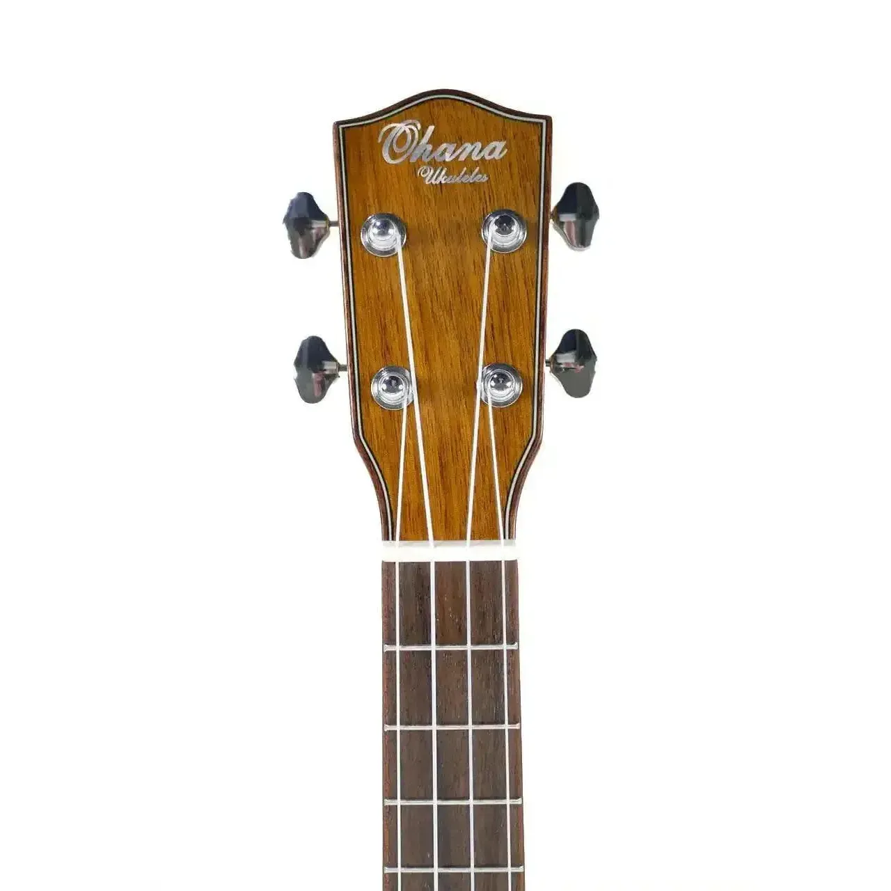 Ohana TK-70WG Solid Spruce Top & Willow Tenor Ukulele - Image 5