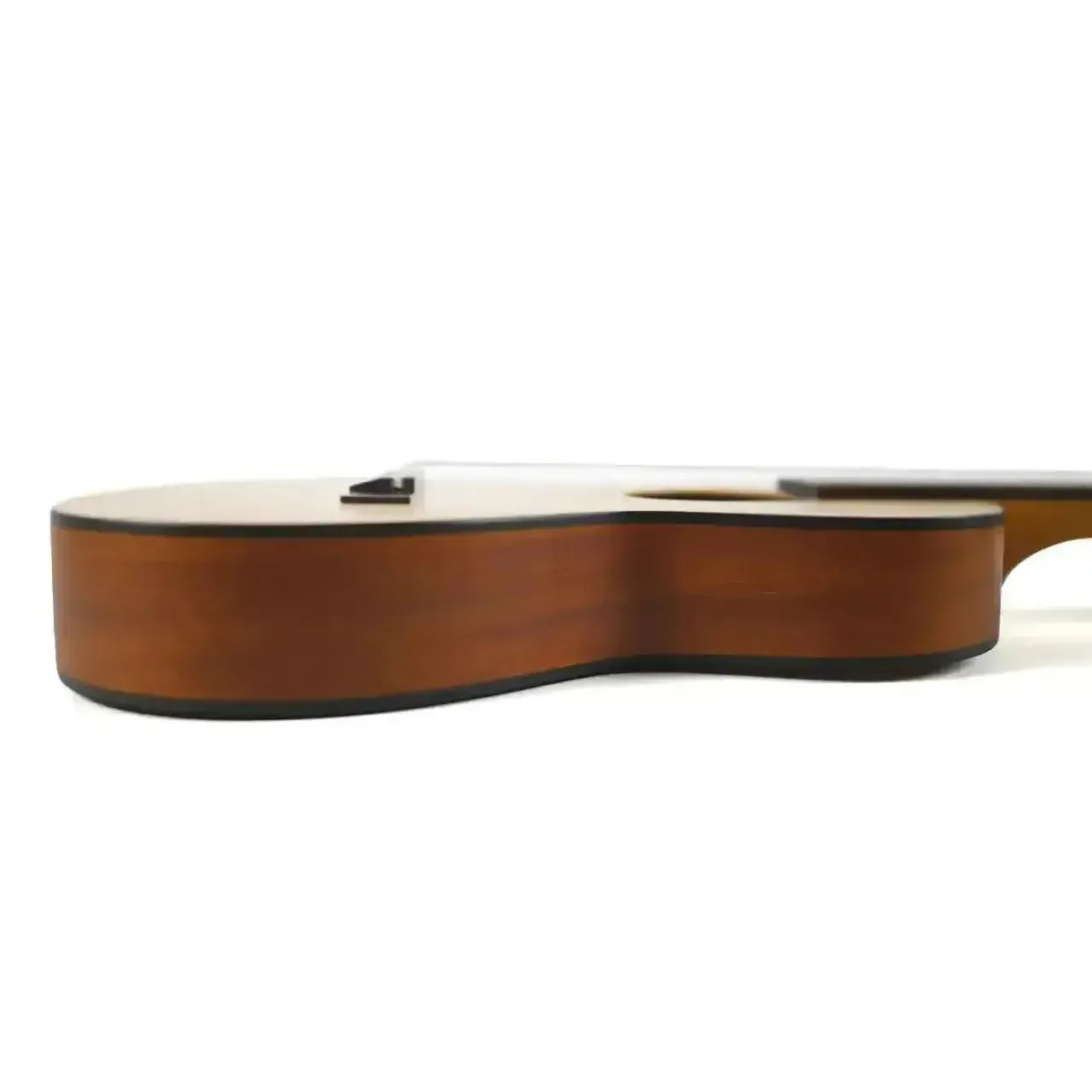 Ohana TKS-22E Solid Spruce Top Thin Body Tenor Ukulele - Image 3