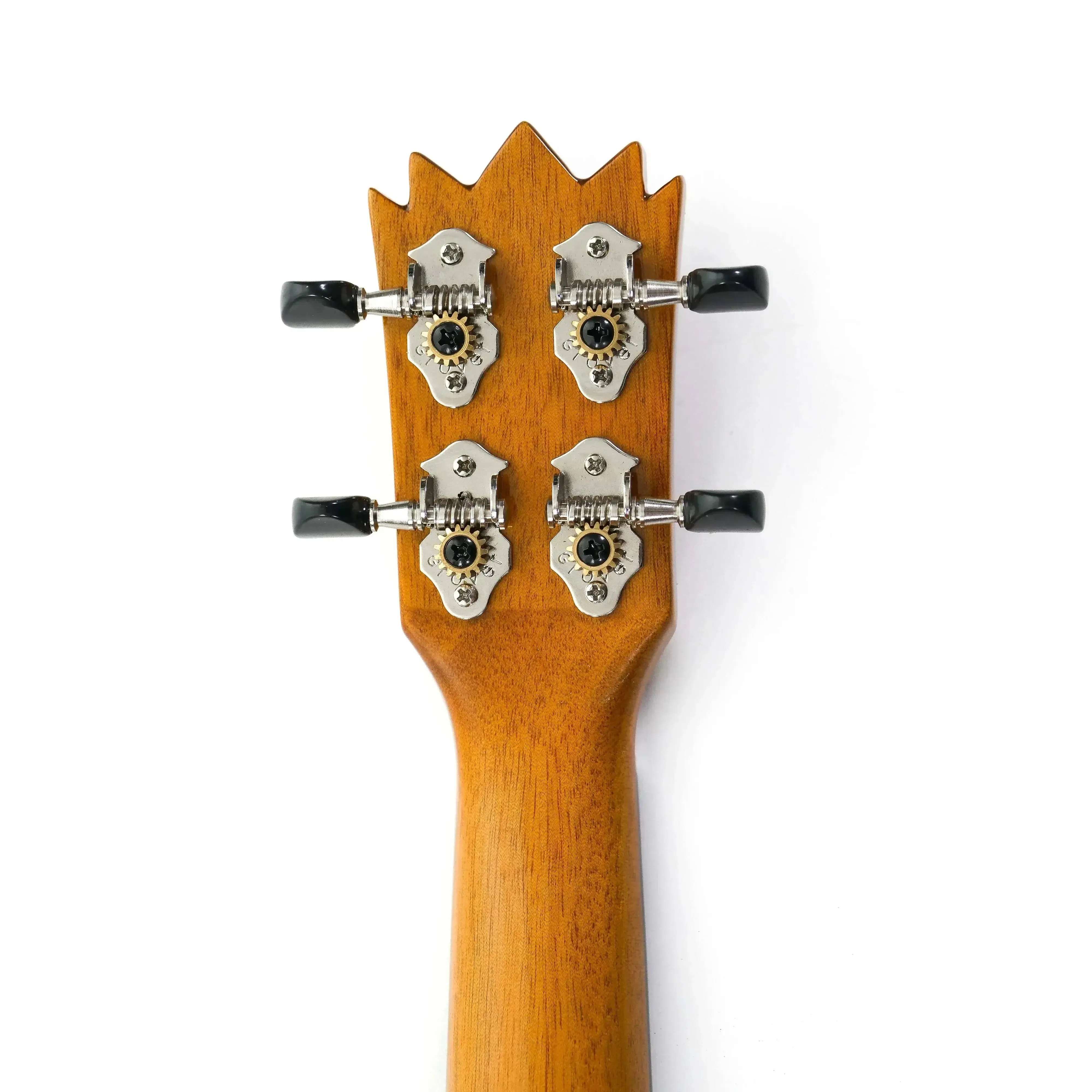 Ohana TTPK-25G Solid Mahogany Pineapple Sopranissimo Ukulele - Image 6