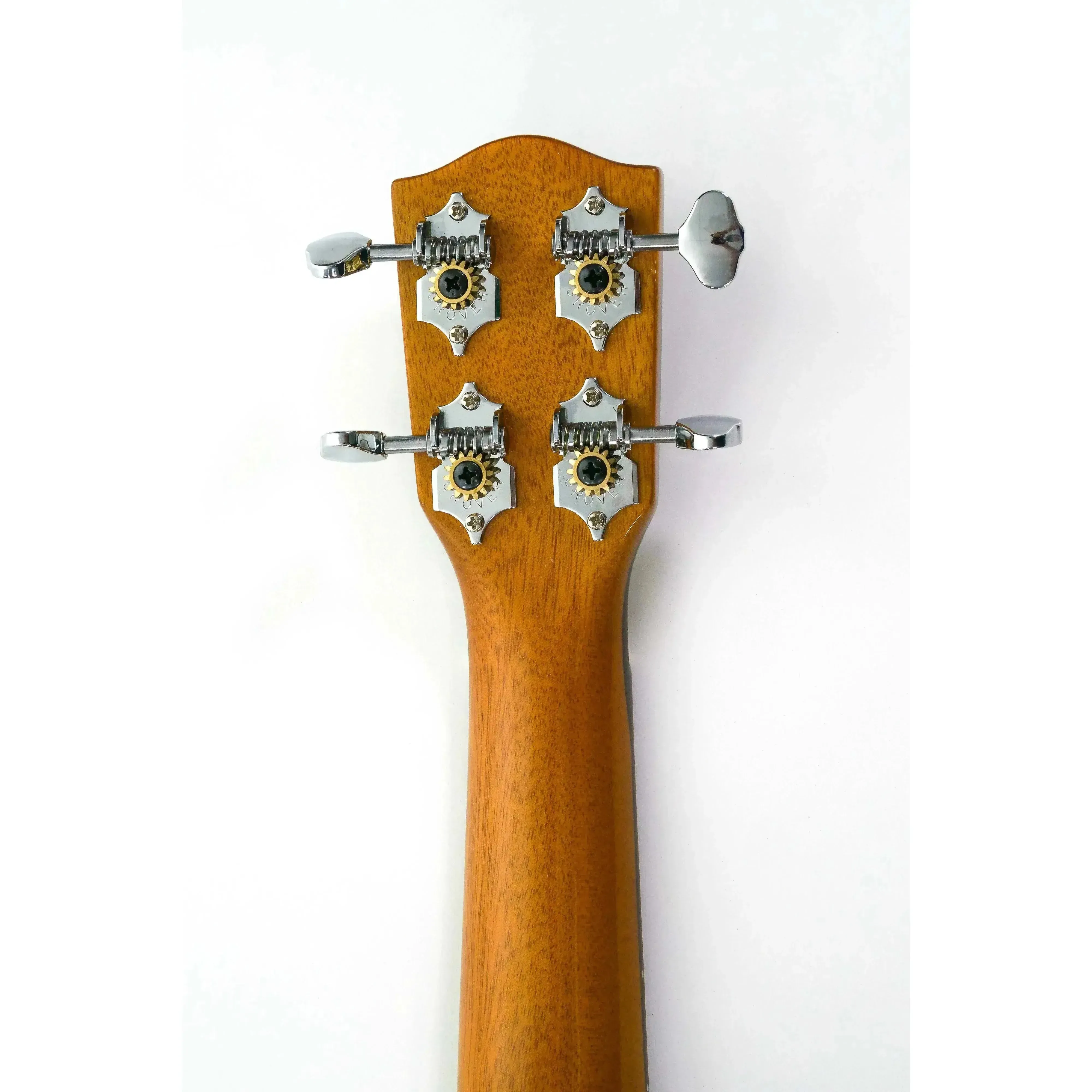 Ohana TTPK-70G Solid Spruce & Mahogany Pineapple Sopranissimo Ukulele - Image 6