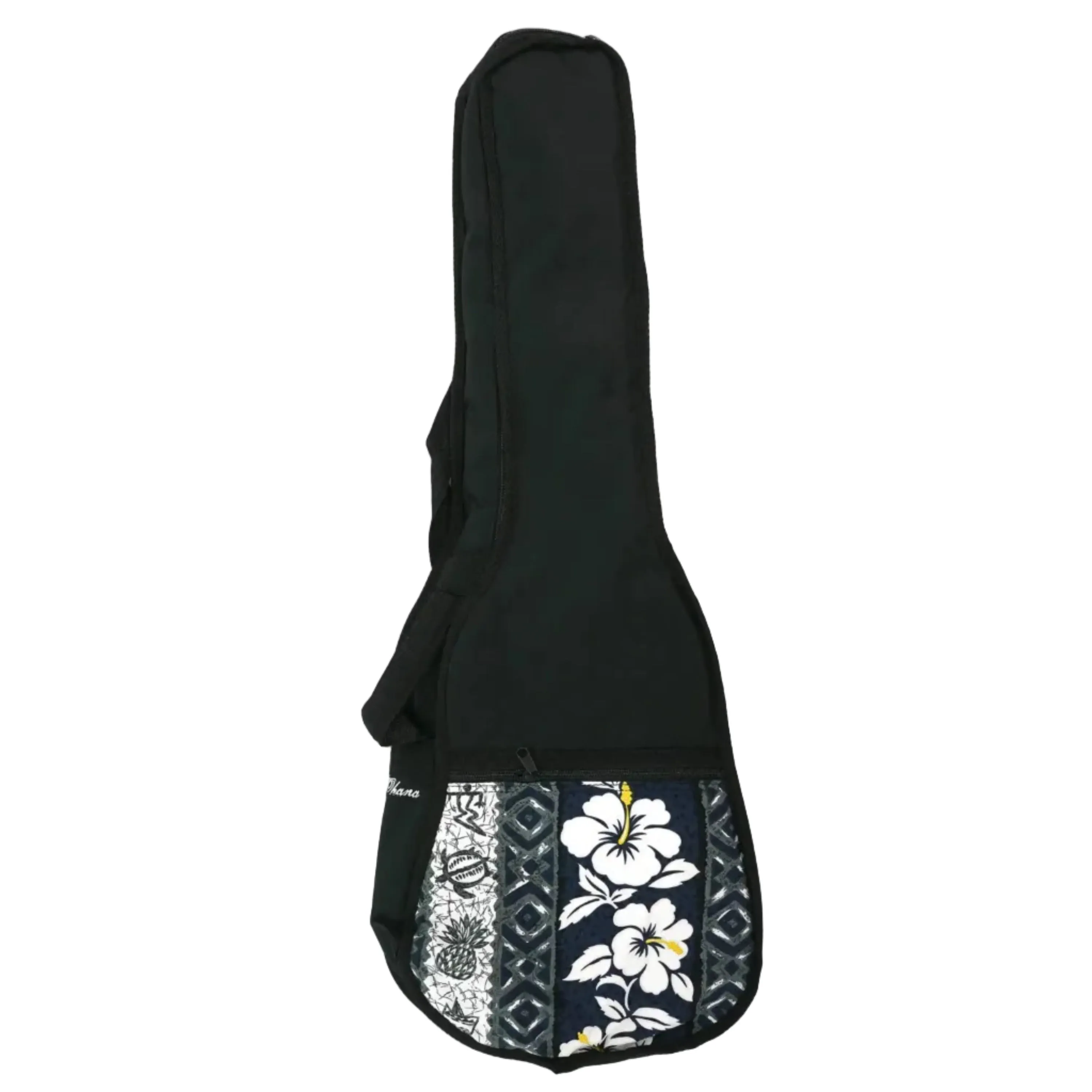 Ohana UB-27-BL Hawaiian Floral Print Ukulele Gigbag - TENOR