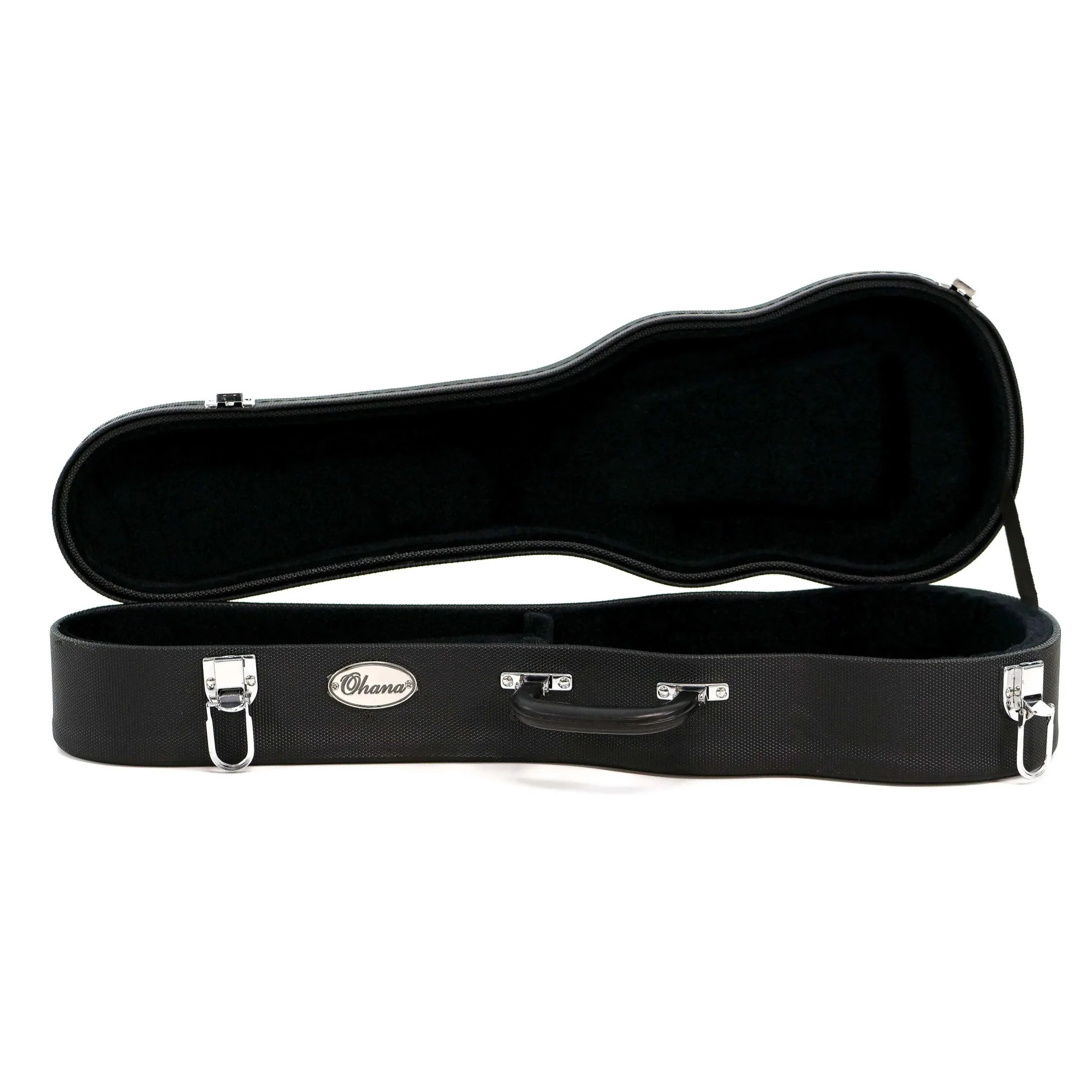 Ohana UCH-21L Longneck Soprano Ukulele Hardshell Case - Image 2