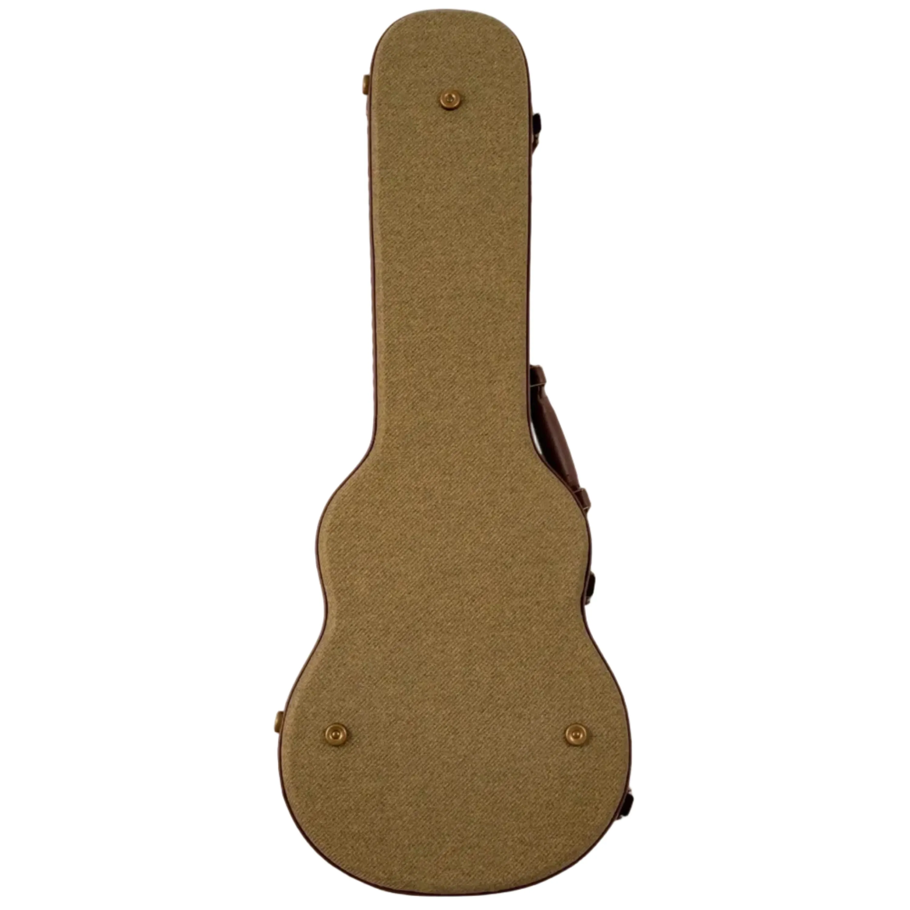 Ohana UOT-31 Olive Twill Baritone Ukulele Hardshell Case - Image 2