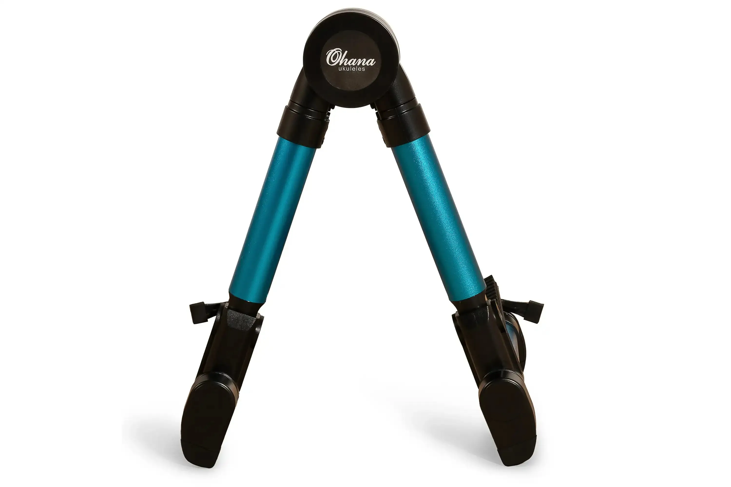 Ohana US-30 BL Lightweight A-Frame Blue Portable Uke Stand - BLUE