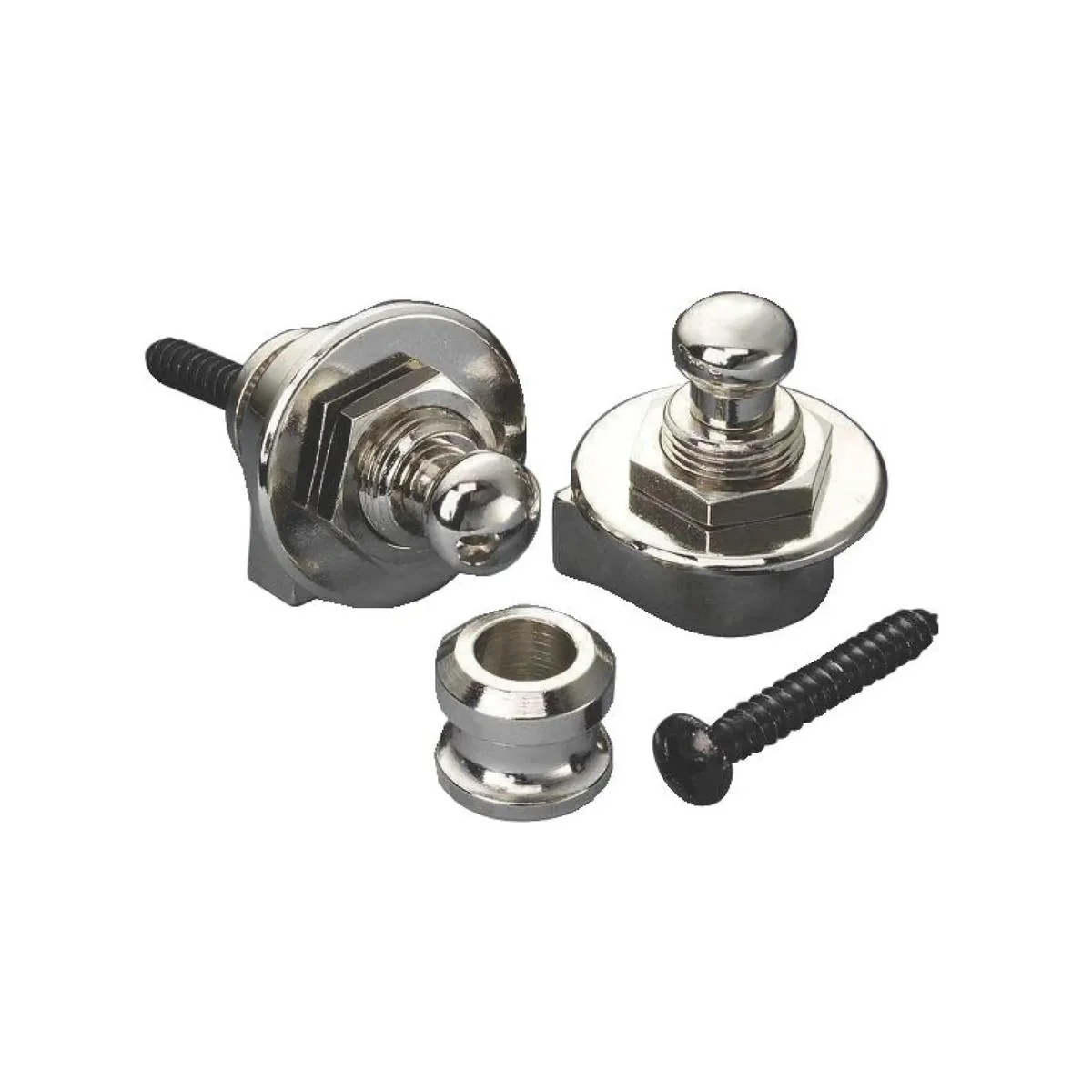 On-Stage 14010101 Security Locks with Nickel Finish (Pair)