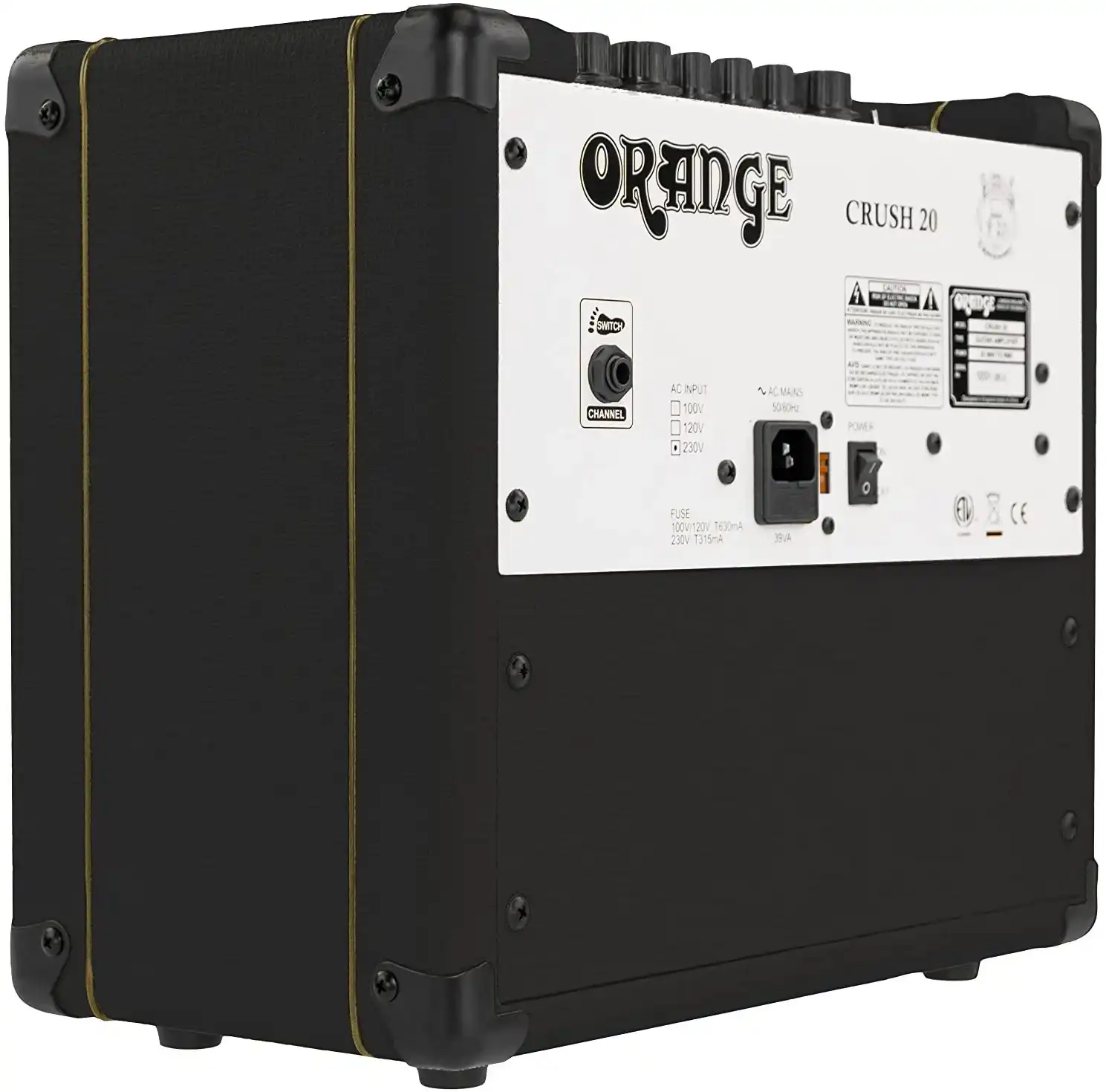 Orange Crush 20 1x8" 20-watt Combo Ukulele & Guitar Amp - Black - Image 5
