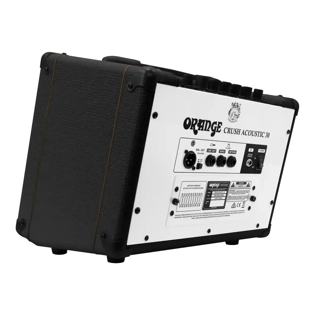 Orange Crush Acoustic 30 30-watt 1x8" Acoustic Ukulele & Guitar Combo Amp - Black - Open Box - Image 4