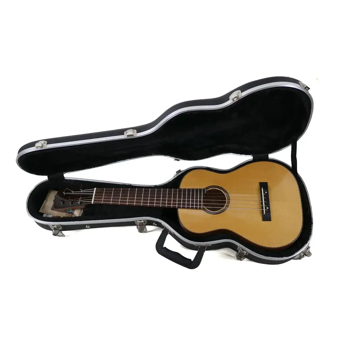 Pepe Romero B6 Custom #363 Solid German Spruce & Walnut Mini Acoustic Guitar - Image 6