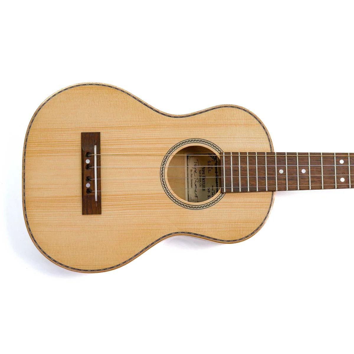 Pepe Romero Custom Moon Spruce and Rosewood Grand Reserve Tenor Ukulele “RIO” #224