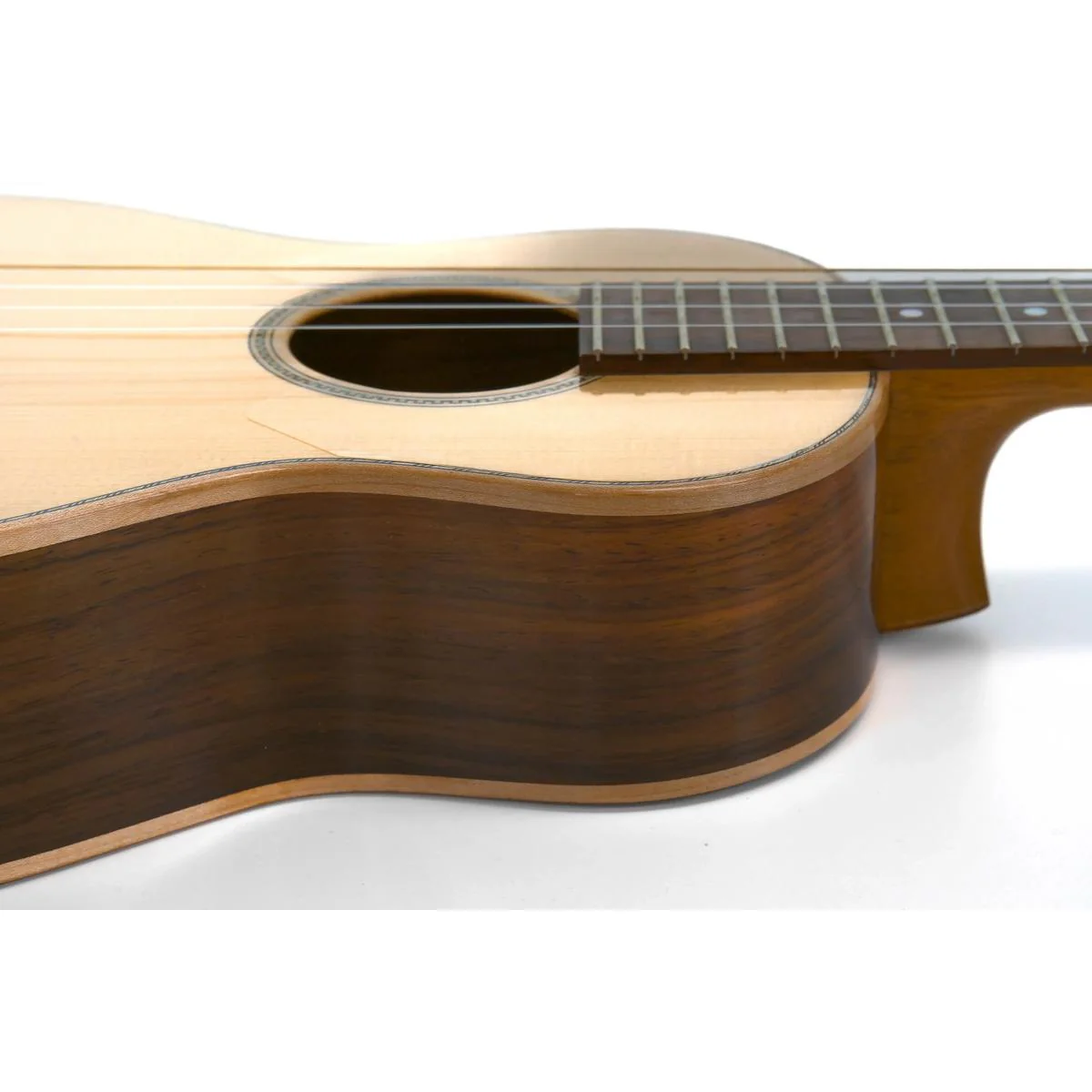 Pepe Romero Custom Moon Spruce and Rosewood Grand Reserve Tenor Ukulele “RIO” #224 - Image 4