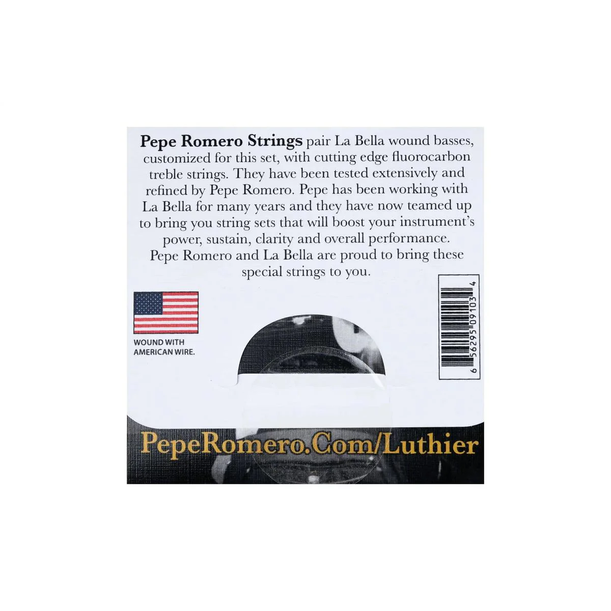 Pepe Romero String UG1 6 String Tenor Guilele Fluorocarbon String (A to A Tuning) - Image 2