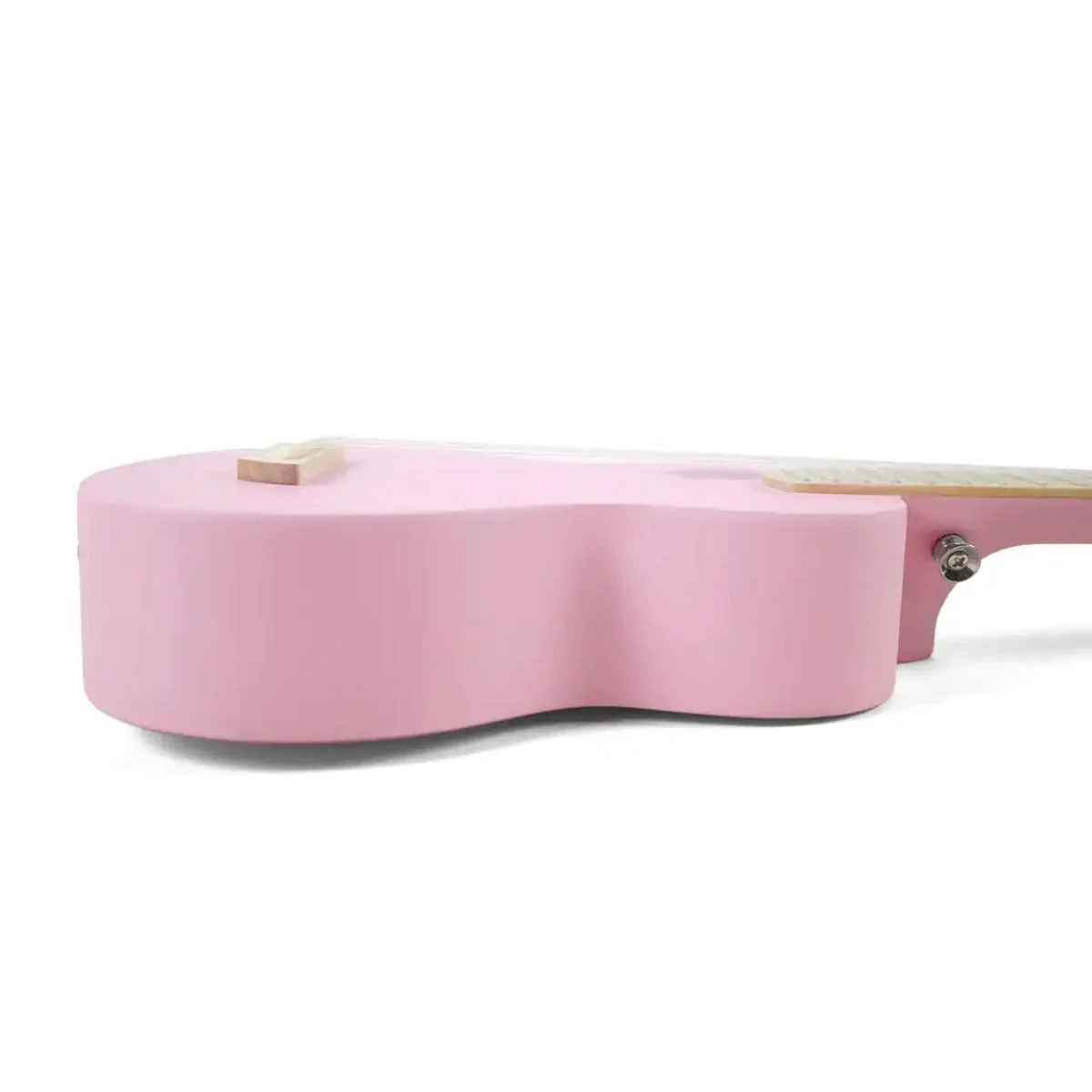 PICKAPICK UC21 Cherry Pink Basswood Soprano Ukulele - Image 3