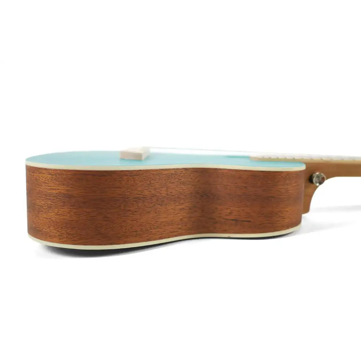 PICKAPICK UC23-AB Aqua Blue Spruce Top Concert Ukulele - Image 3