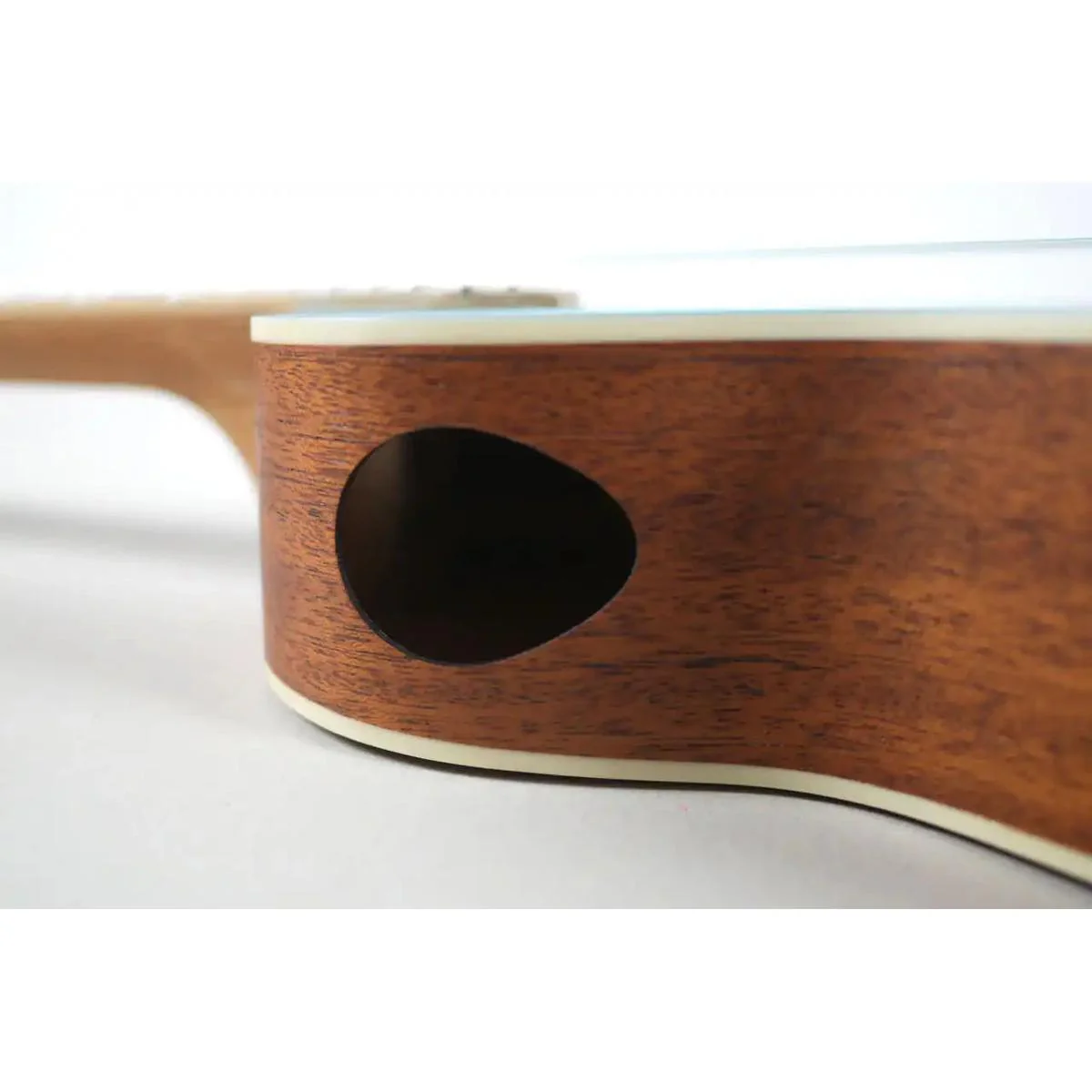 PICKAPICK UC23-SB Sky Blue Spruce Top Concert Ukulele - Image 4