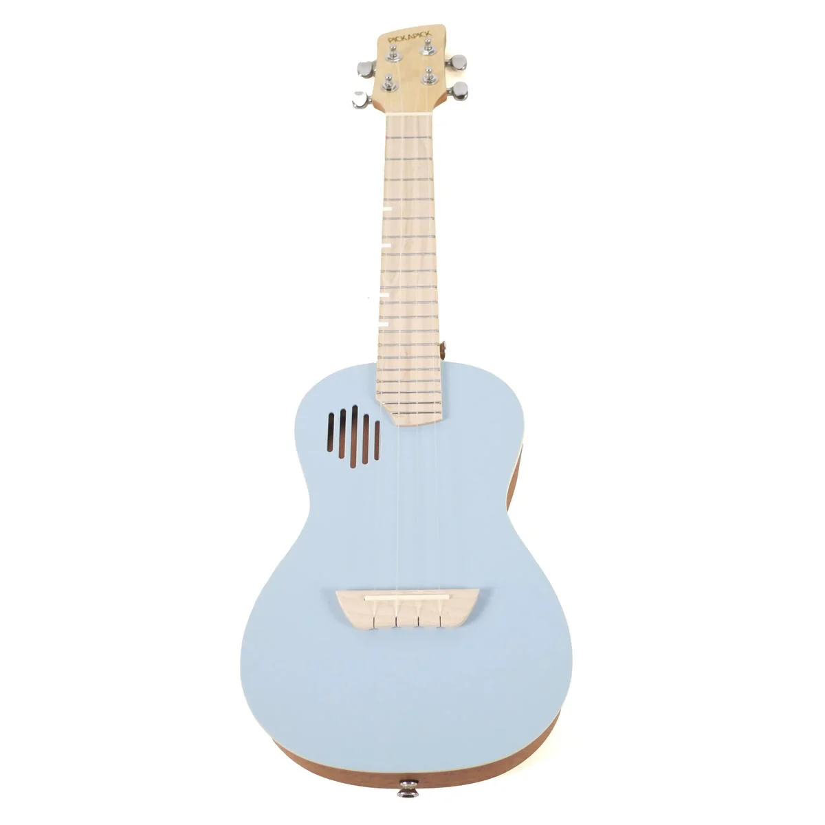 PICKAPICK UC23-SB Sky Blue Spruce Top Concert Ukulele - Image 5