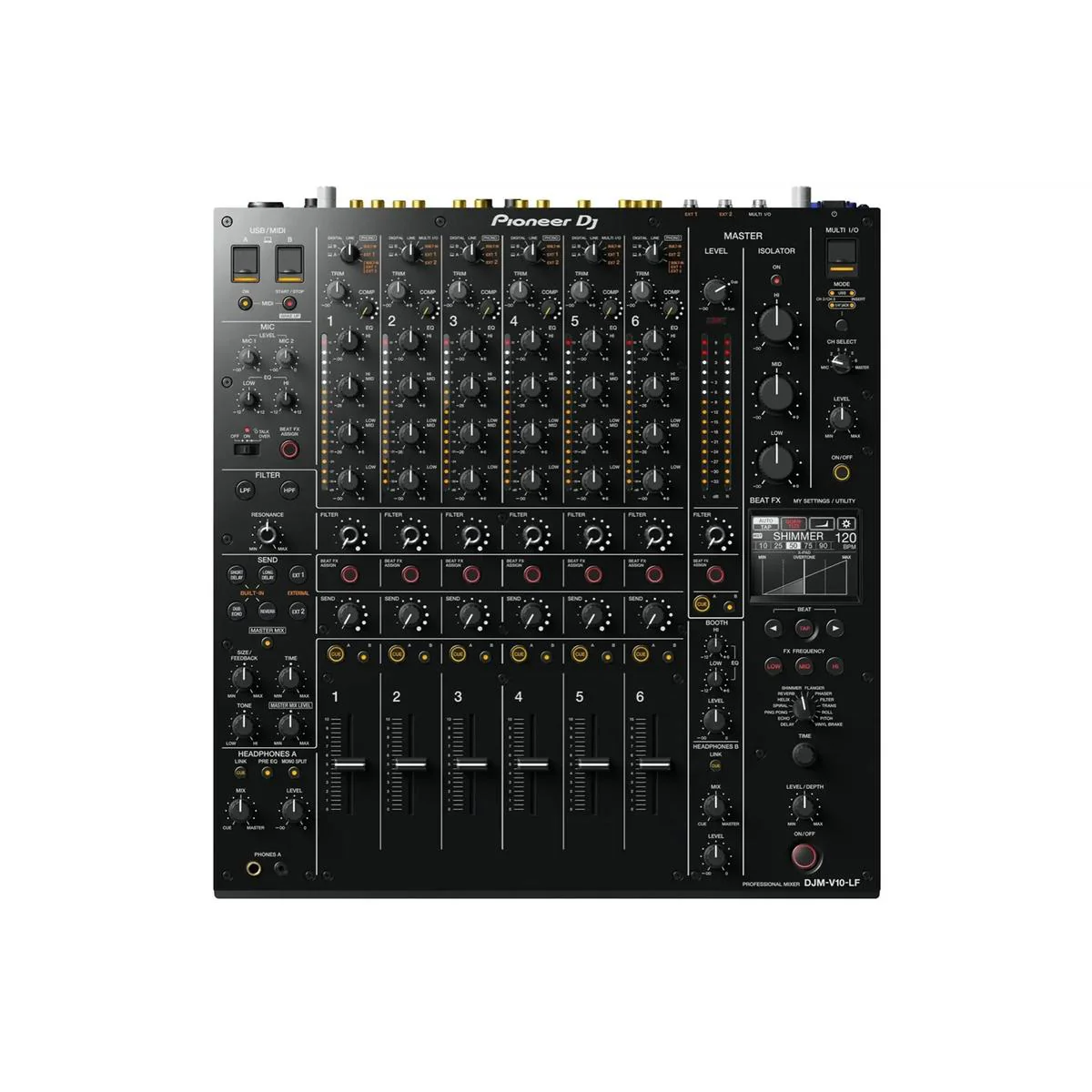 Pioneer DJM-V10-LF DJ Long-Fader Mixer