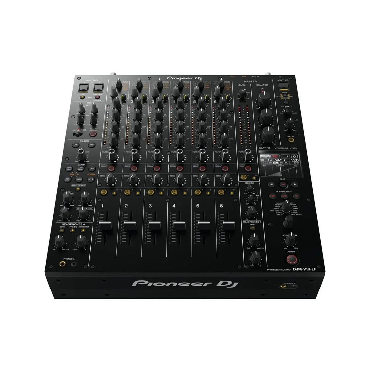 Pioneer DJM-V10-LF DJ Long-Fader Mixer - Image 3