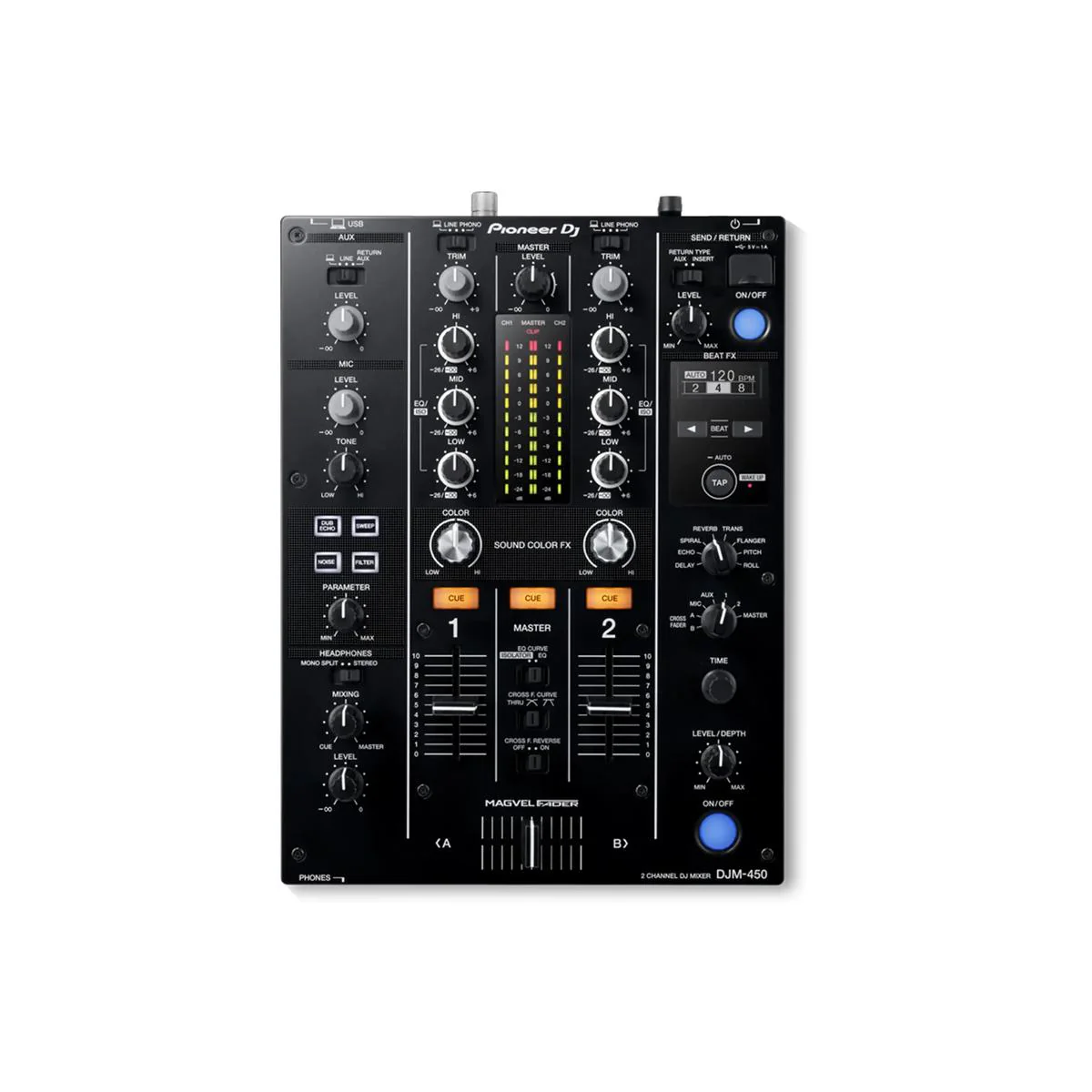 Pioneer DJM-450 DJ 2-Channel Mixer