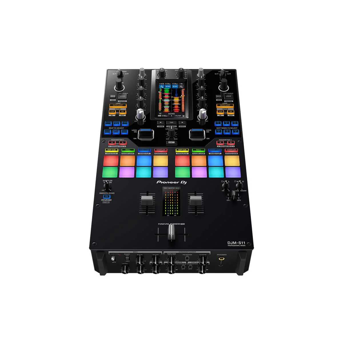 Pioneer DJM-S11 Professional Scratch Style 2-Channel DJ Mixer - Image 2