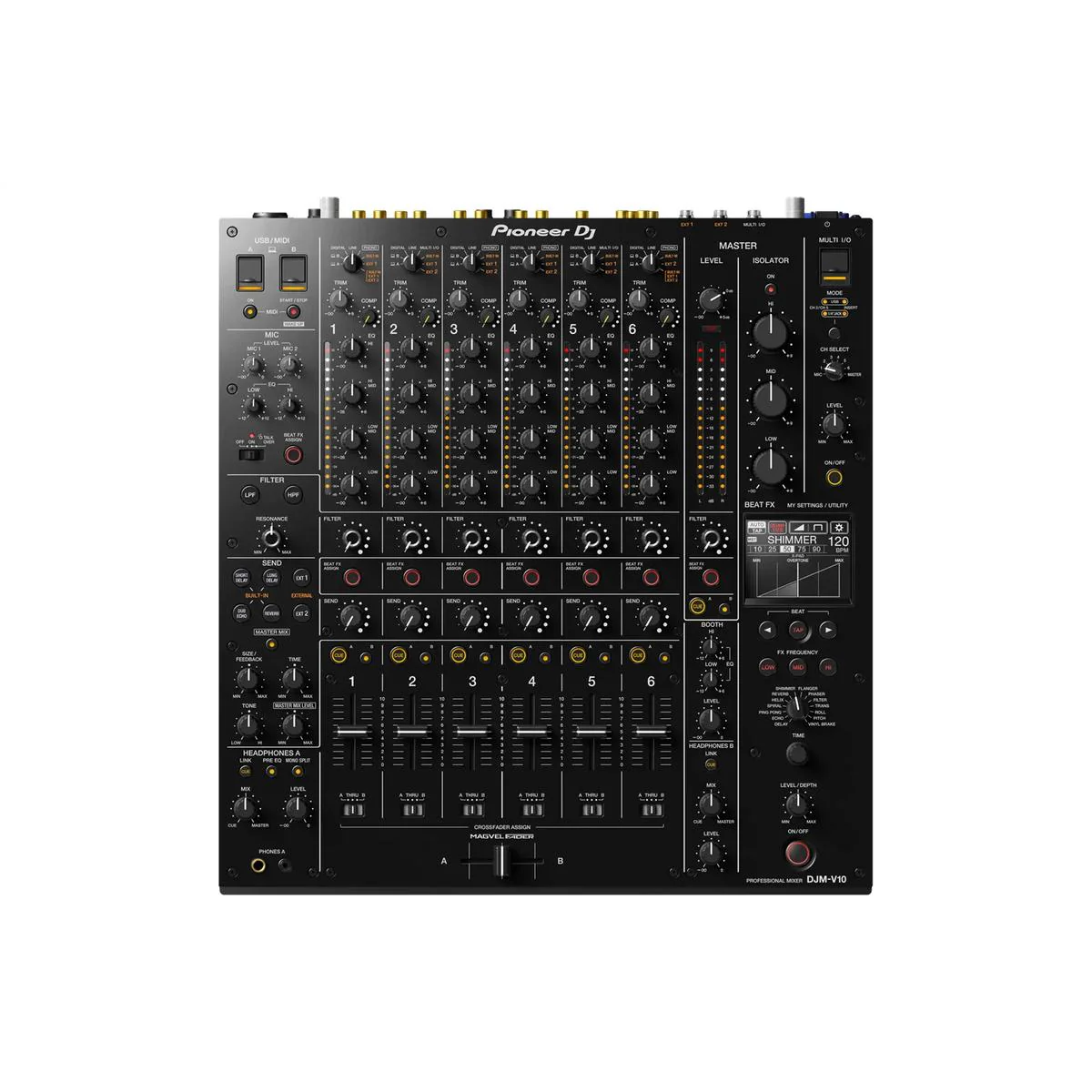Pioneer DJM-V10 DJ 6-Channel Mixer