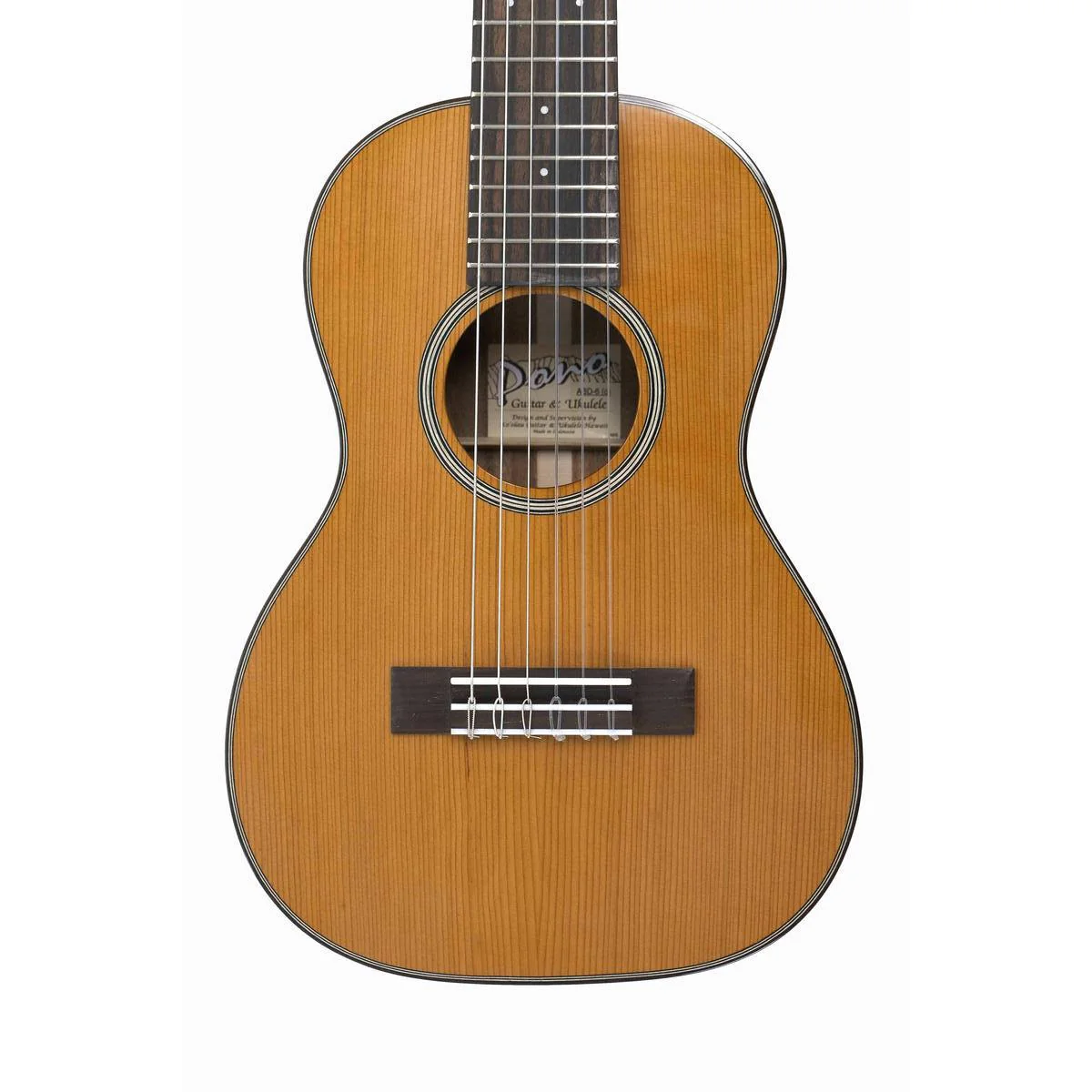 Pono ABD-6 (C) Solid Cedar Top and Solid Acacia Guitarlele "Tulip"