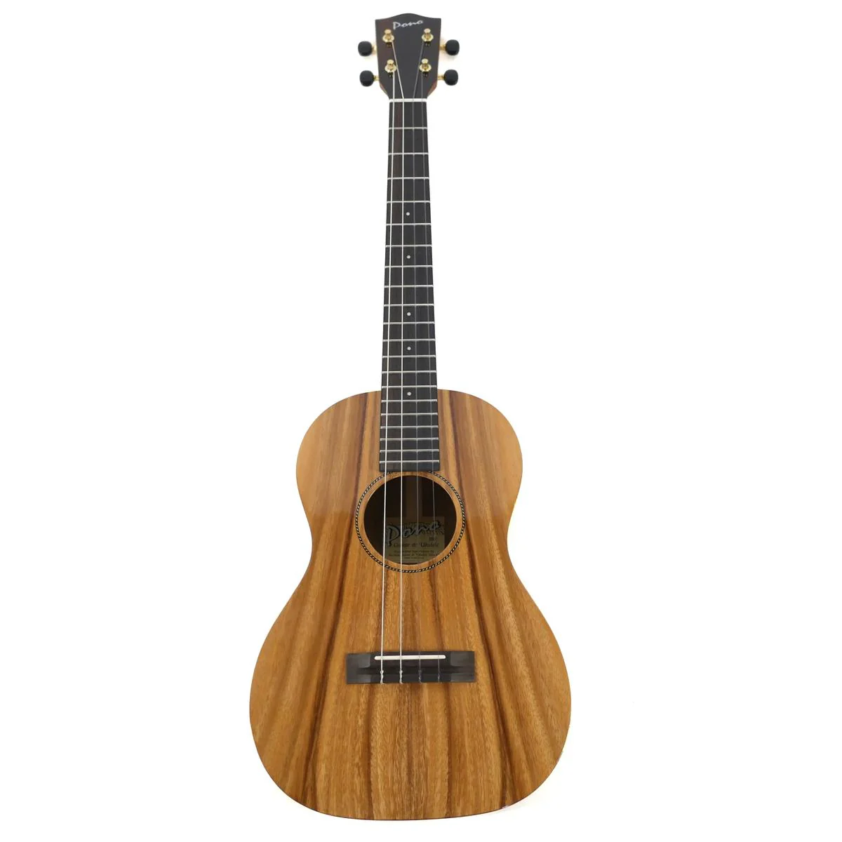 Pono ABD Deluxe Solid Acacia Baritone Ukulele - Image 4
