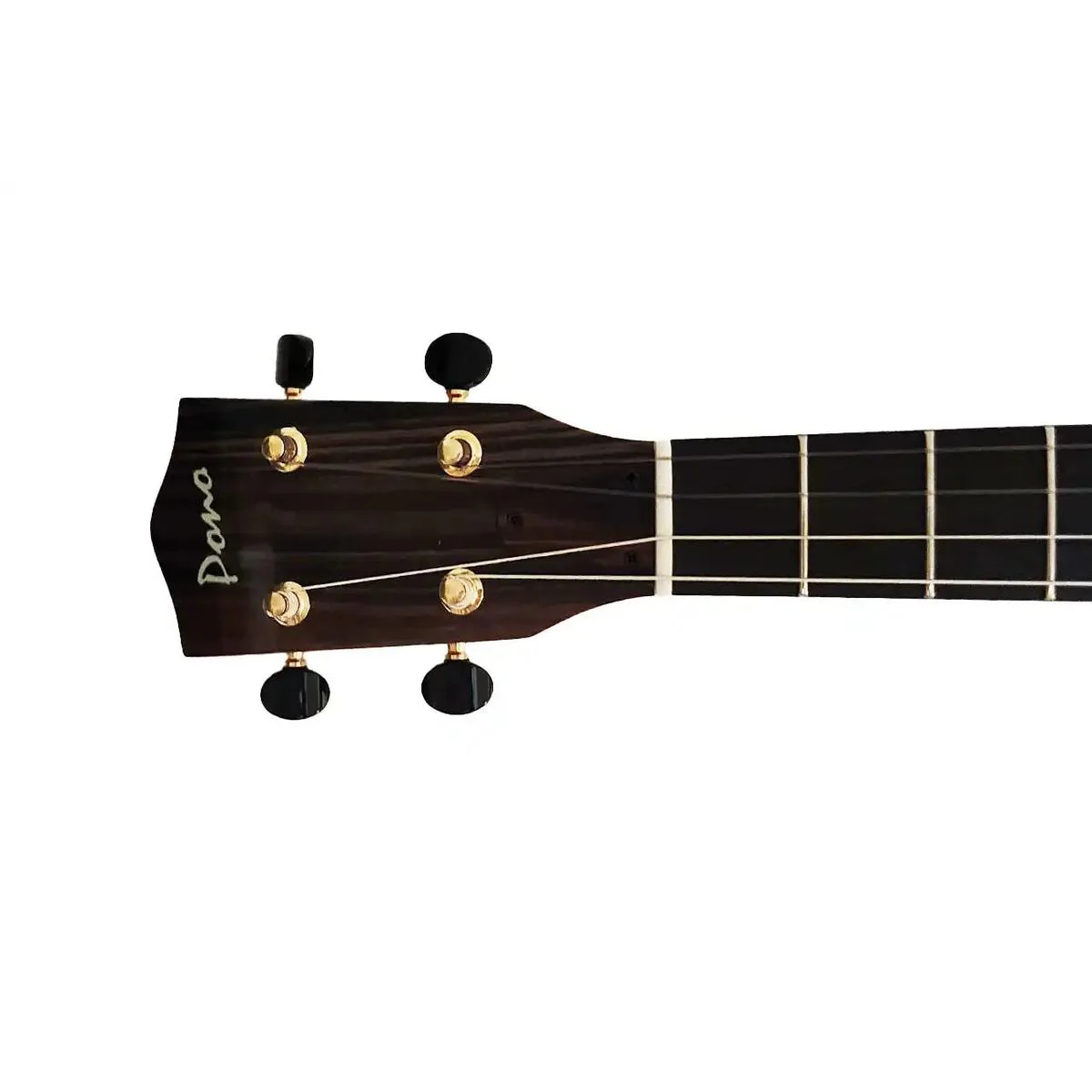 Pono BE-MDBK Solid Mango Electric Baritone Ukulele - Image 5