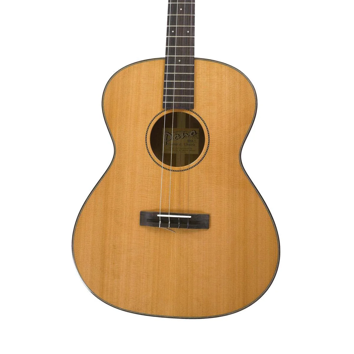 Pono BN4-1 Solid Cedar & Acacia Big Baritone Ukulele - Lattice Bracing