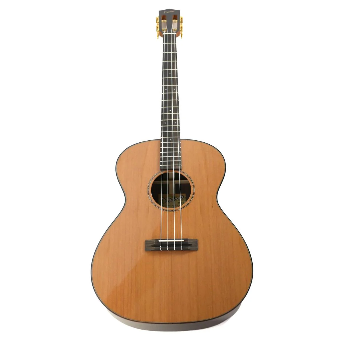Pono BN4-4 Western Red Cedar Top Big Baritone Ukulele - Image 4