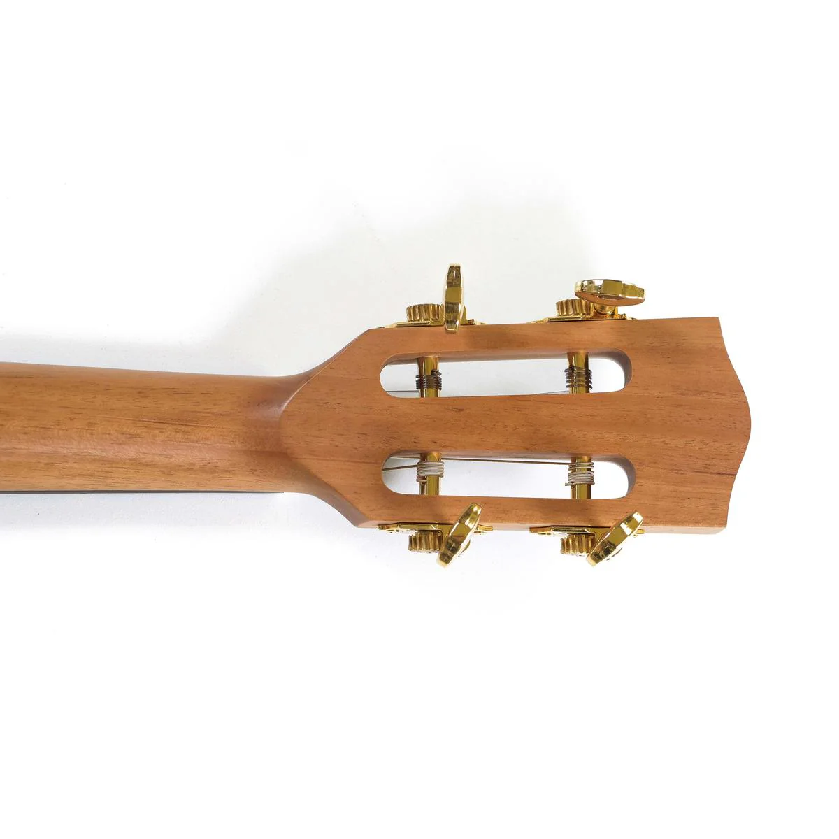 Pono ULN4-2 Solid Cedar & Mahogany Big Baritone Ukulele - Lattice Bracing - Image 6