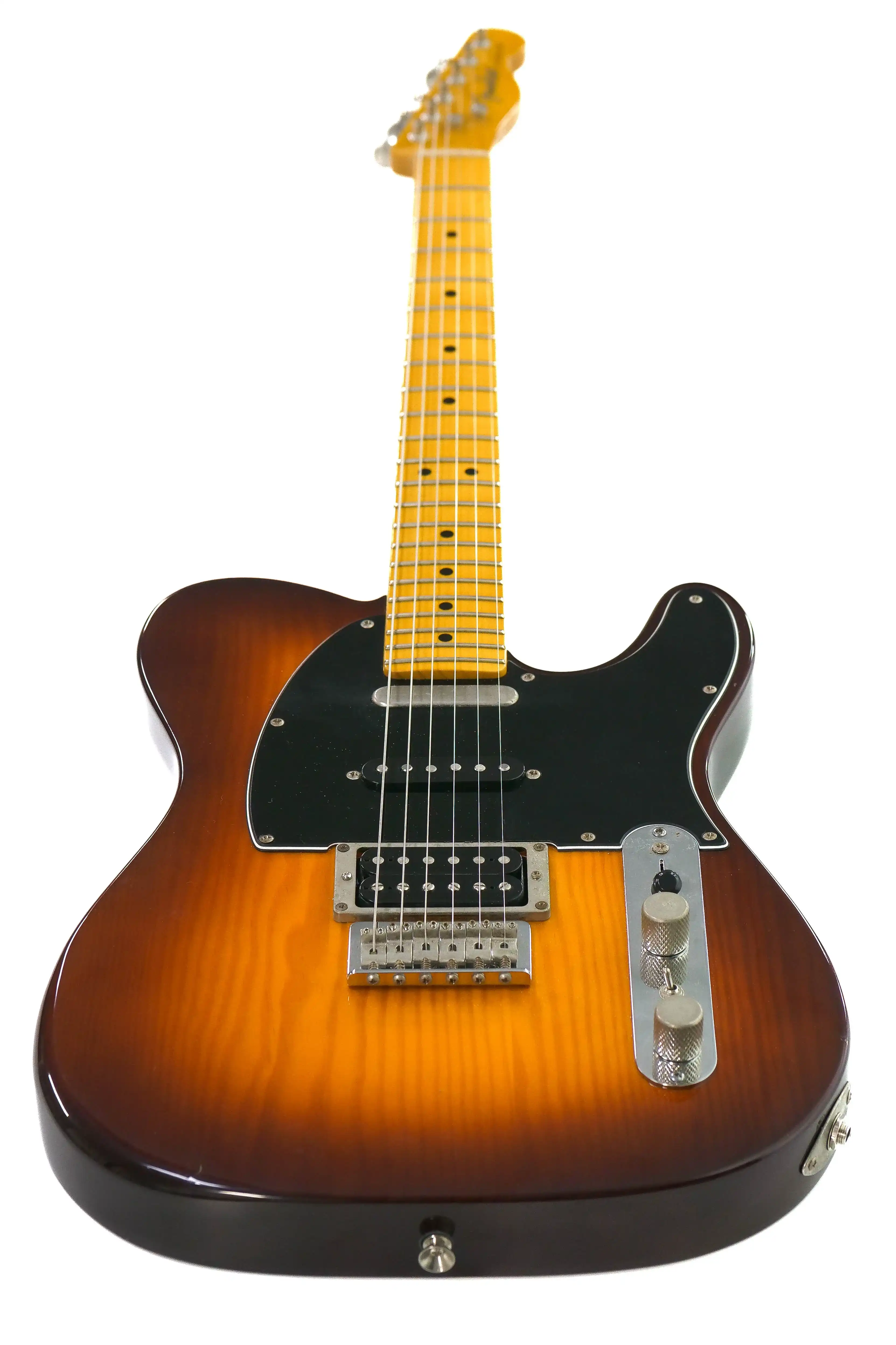 [Pre-Owned] Fender 2014 Modern Player Telecaster Plus Electric Guitar Honey Burst "Robin" - Image 4