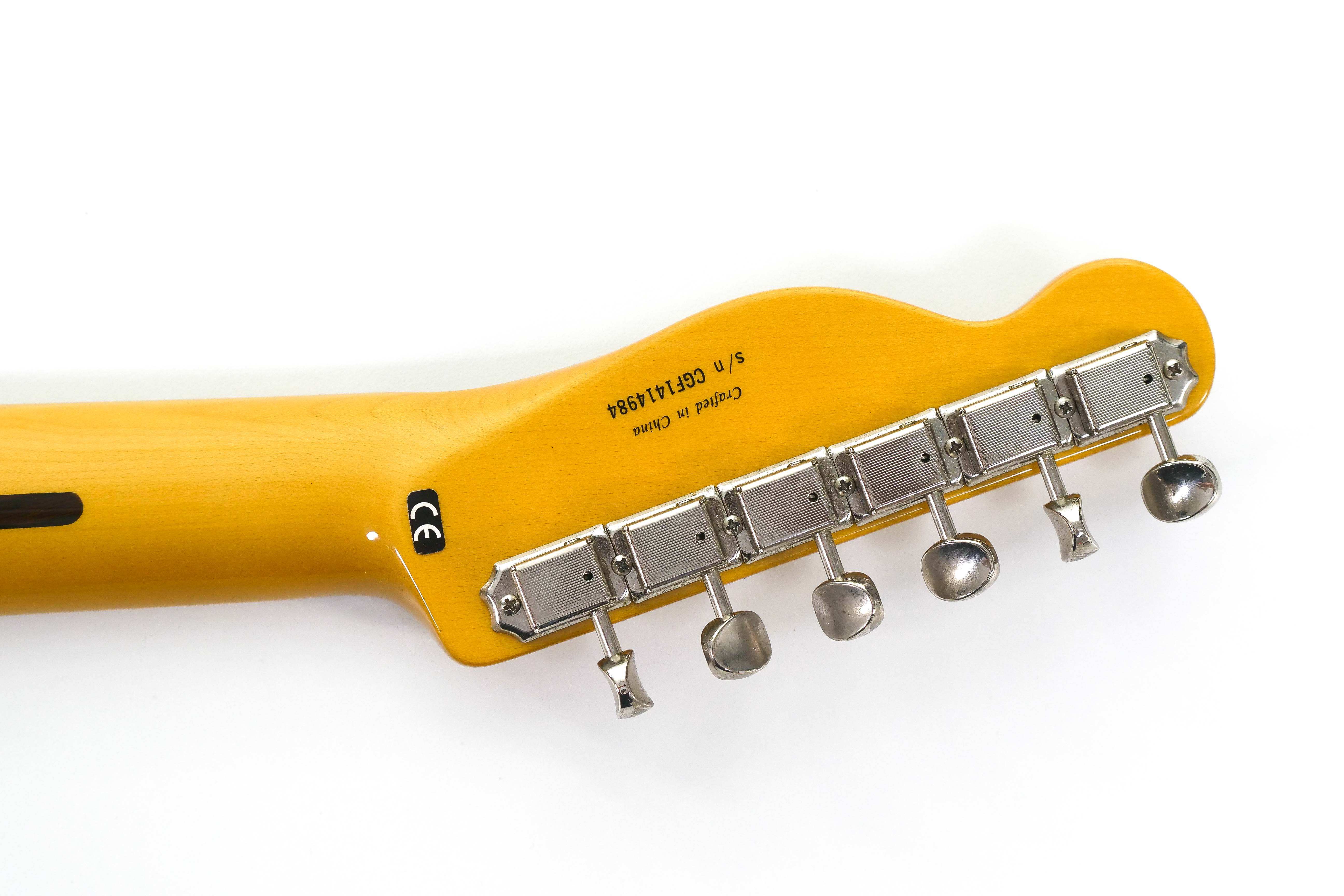 [Pre-Owned] Fender 2014 Modern Player Telecaster Plus Electric Guitar Honey Burst "Robin" - Image 6