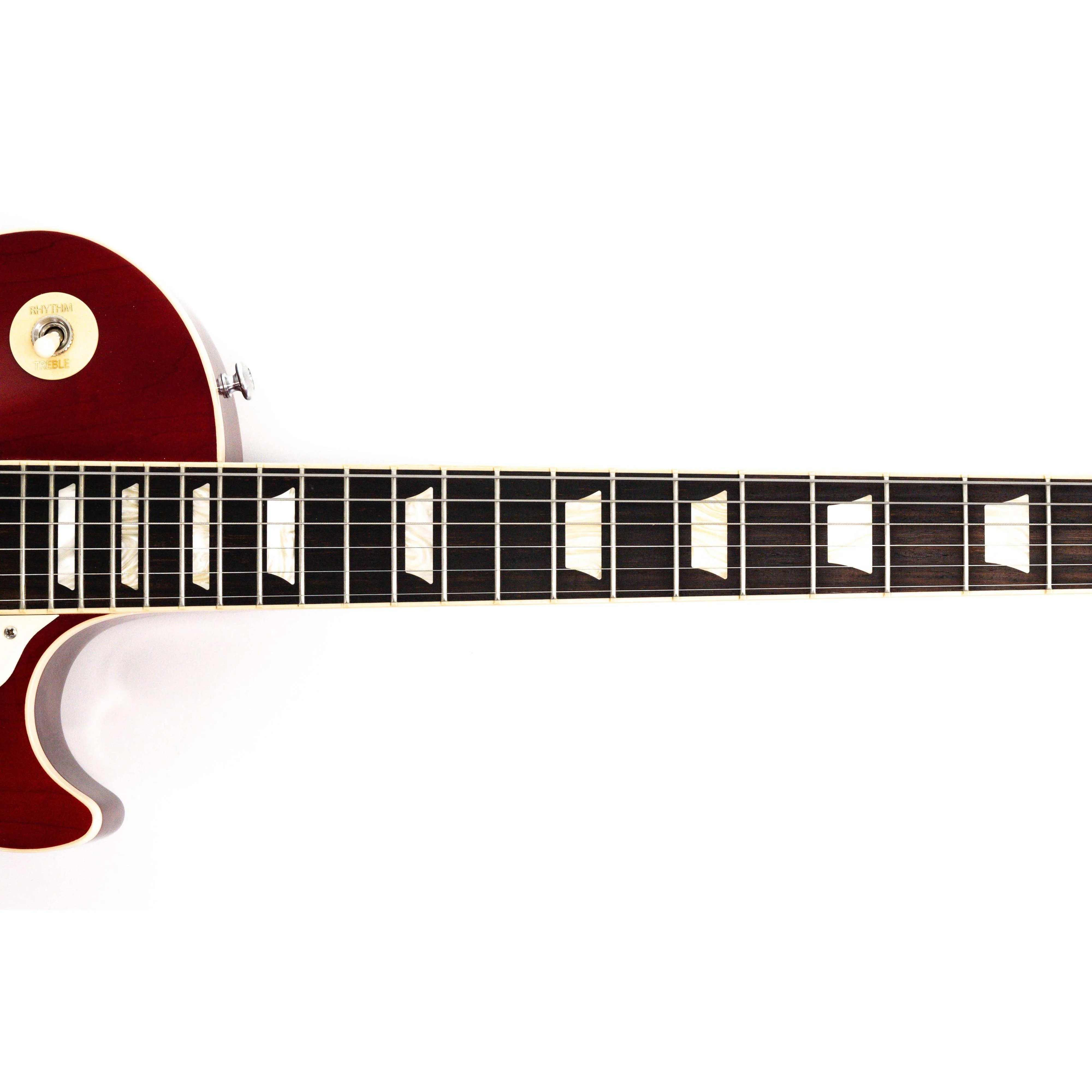 Gibson 2021 Les Paul Classic Heritage Cherry Sunburst Electric Guitar - Image 11