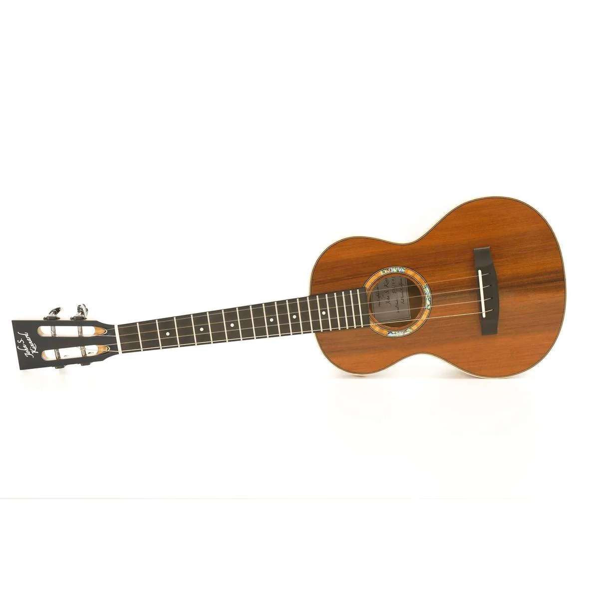 [PRE-OWNED] Kinnard Custom Tenor Sinker Redwood & Big Leaf Quilted Maple “Pale Moon”