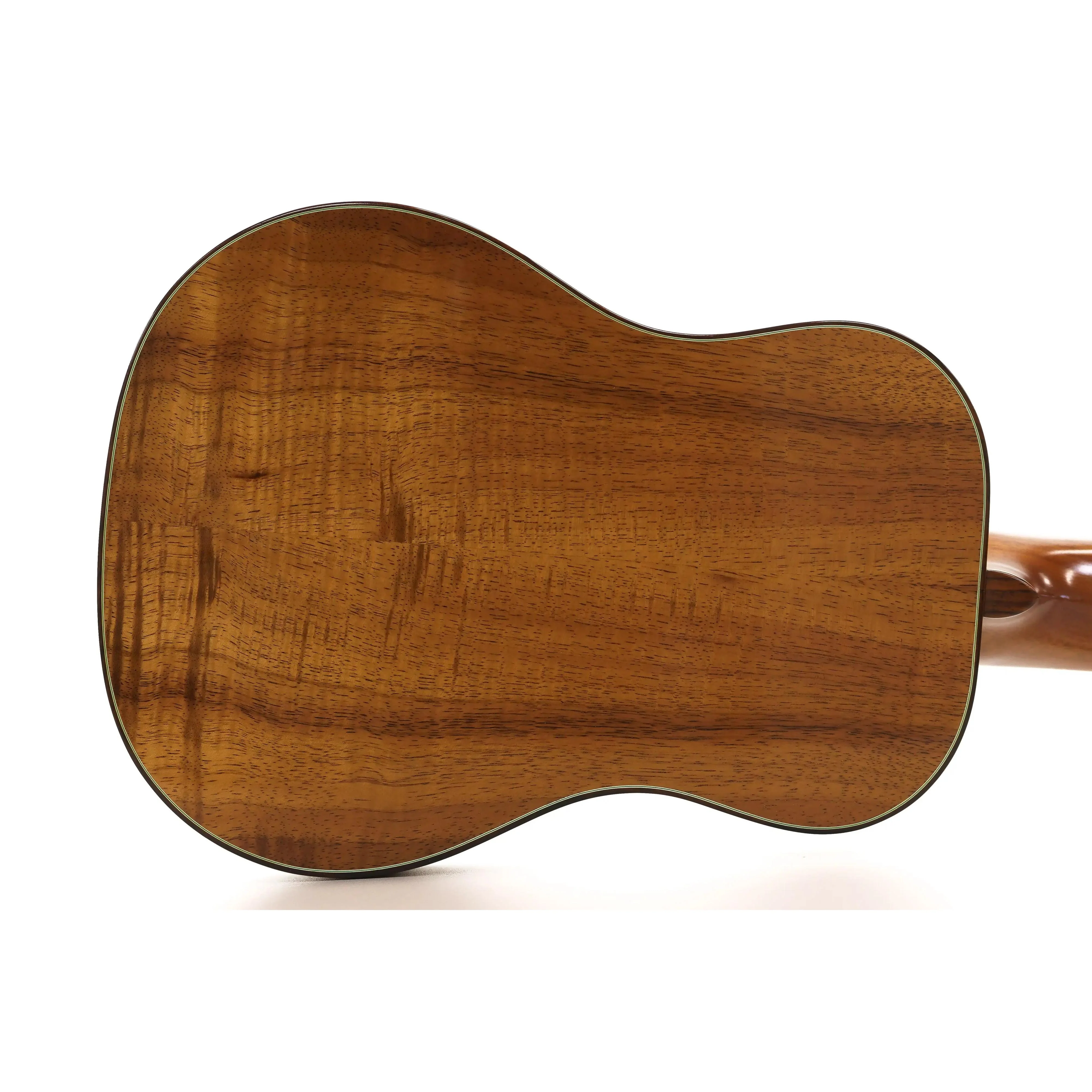 [PRE-OWNED] Maui Music CLK-DLX Custom Koa Concert Long Neck Ukulele "Green Lantern" - Image 2