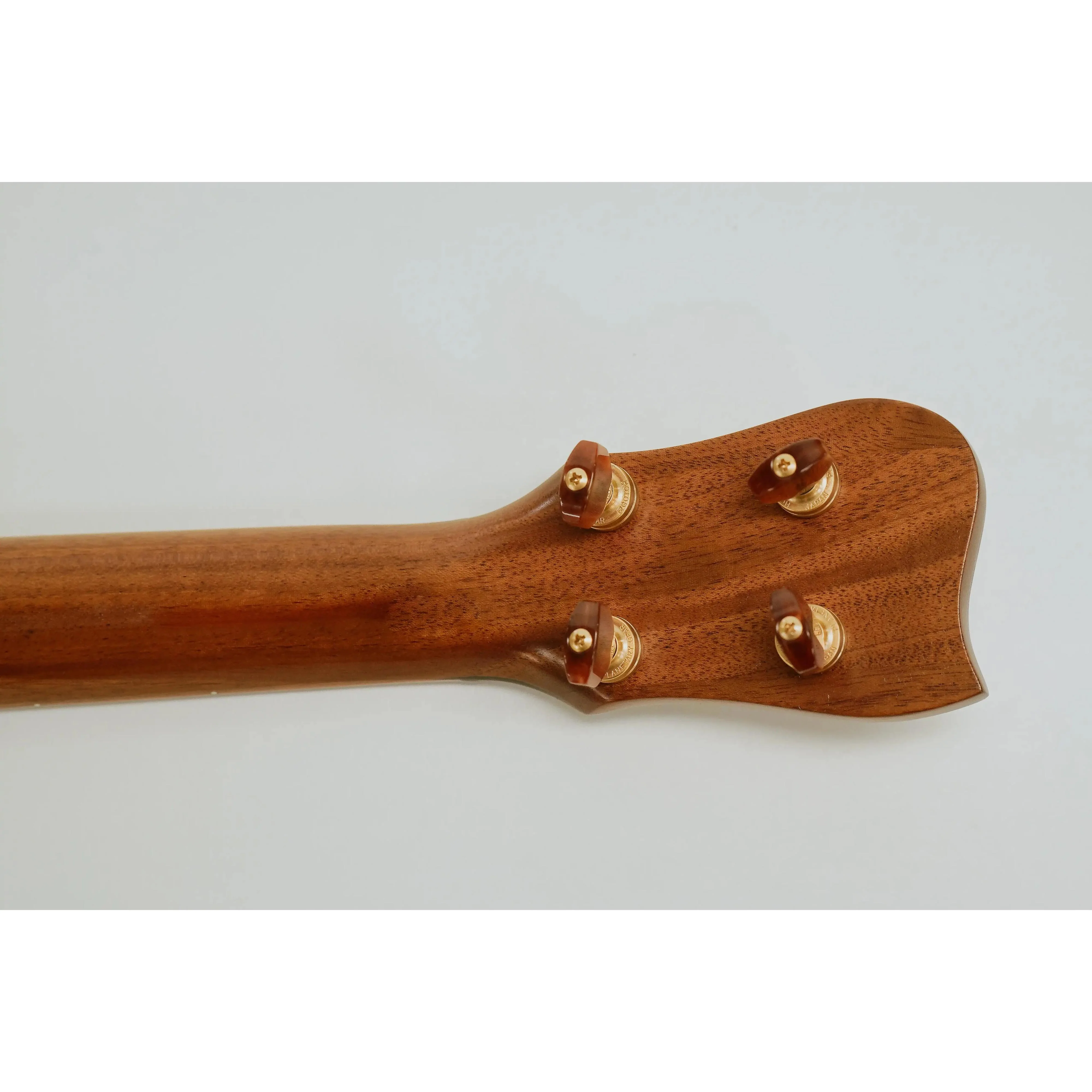 [PRE-OWNED] Maui Music CLK-DLX Custom Koa Concert Long Neck Ukulele "Green Lantern" - Image 6