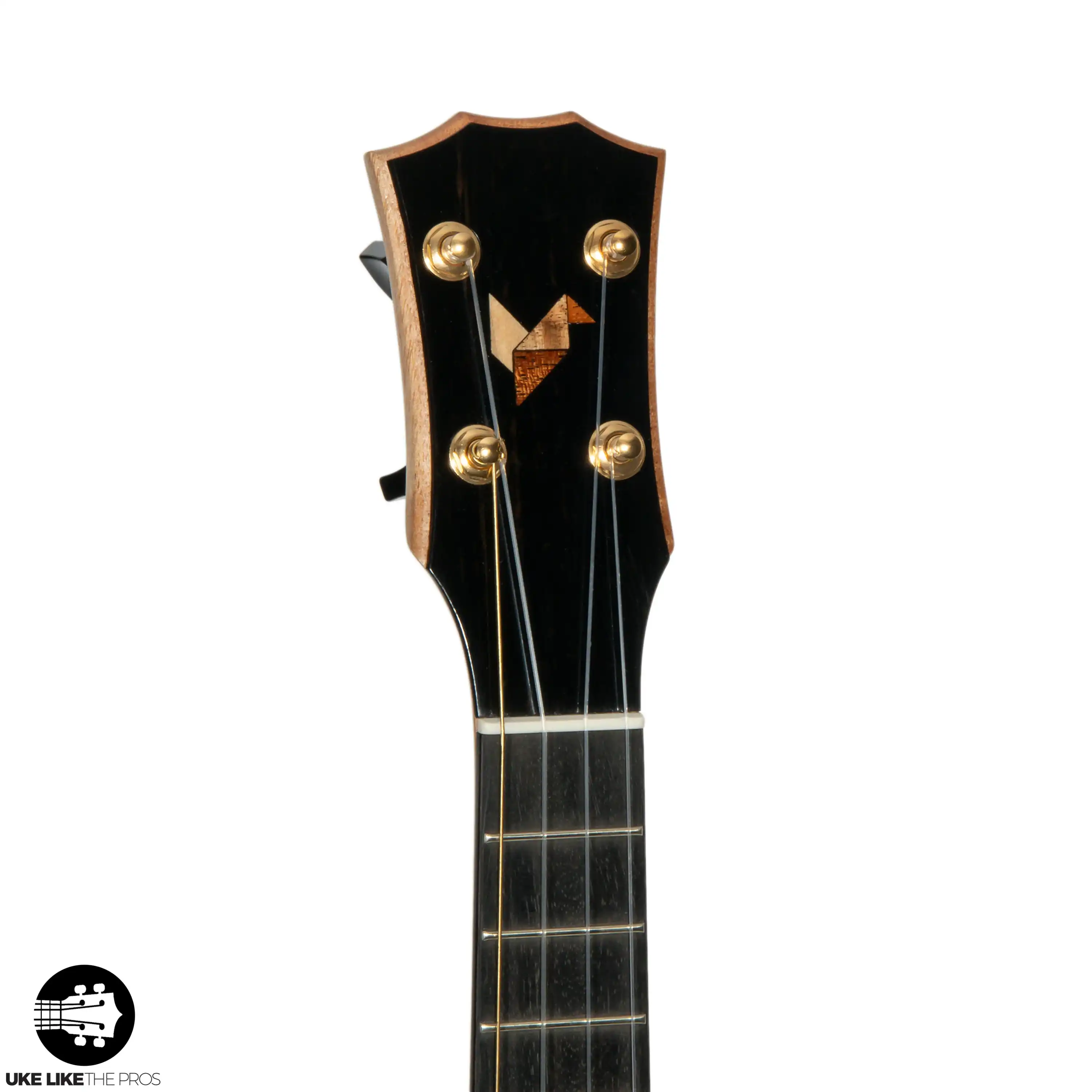 [PRE-OWNED] Rebel Double Creme Concert Ukulele Solid Mango "Frothy" K & K Pickup Installed - Image 8